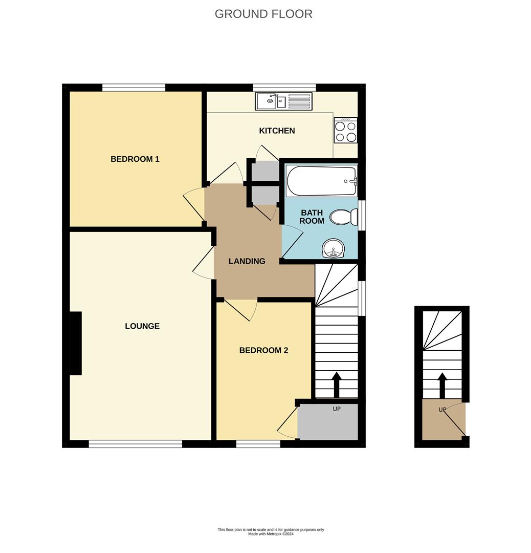 10a, Tudor Road, Nuneaton floorplan