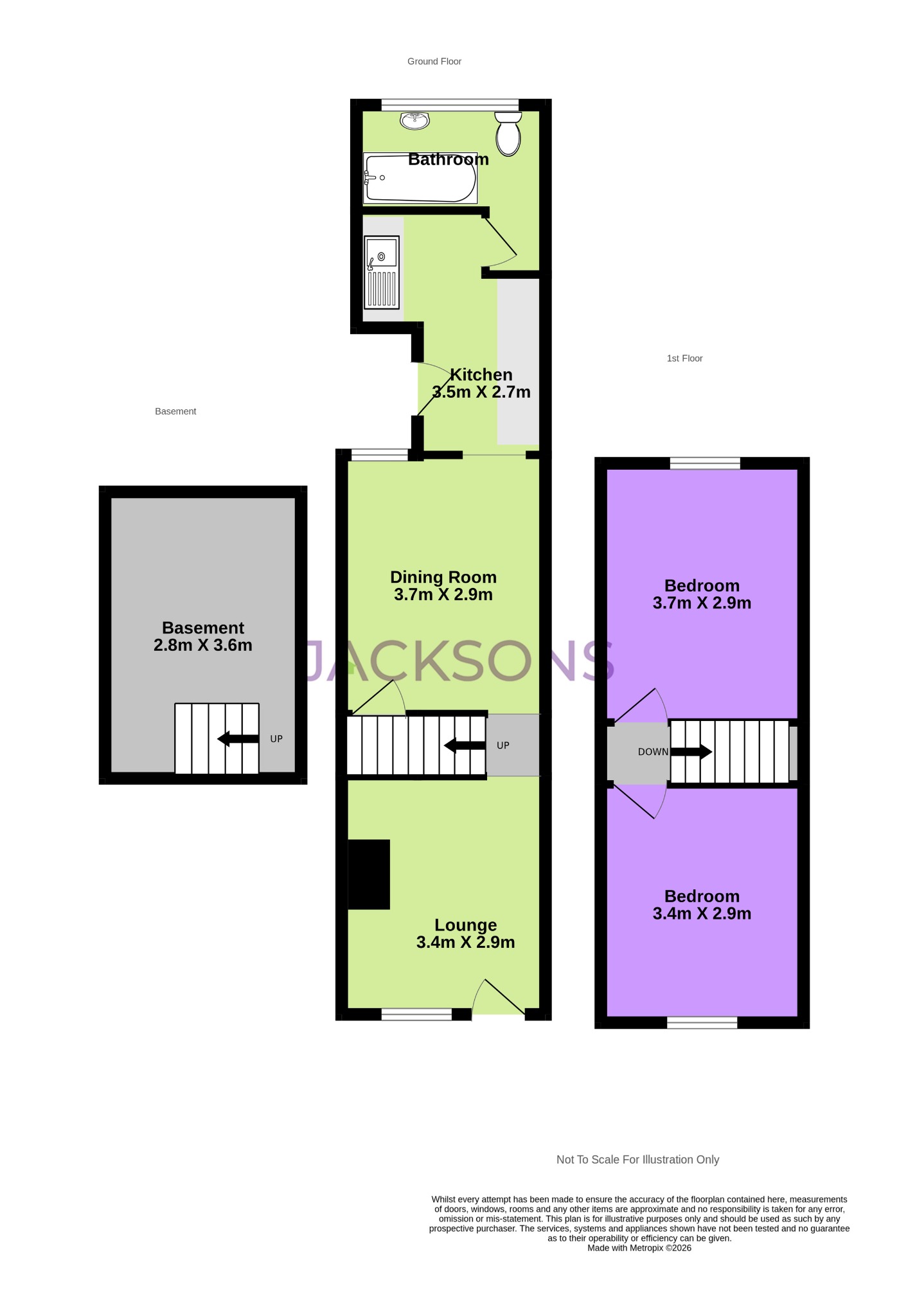 17, Fox Street, Gillingham floorplan