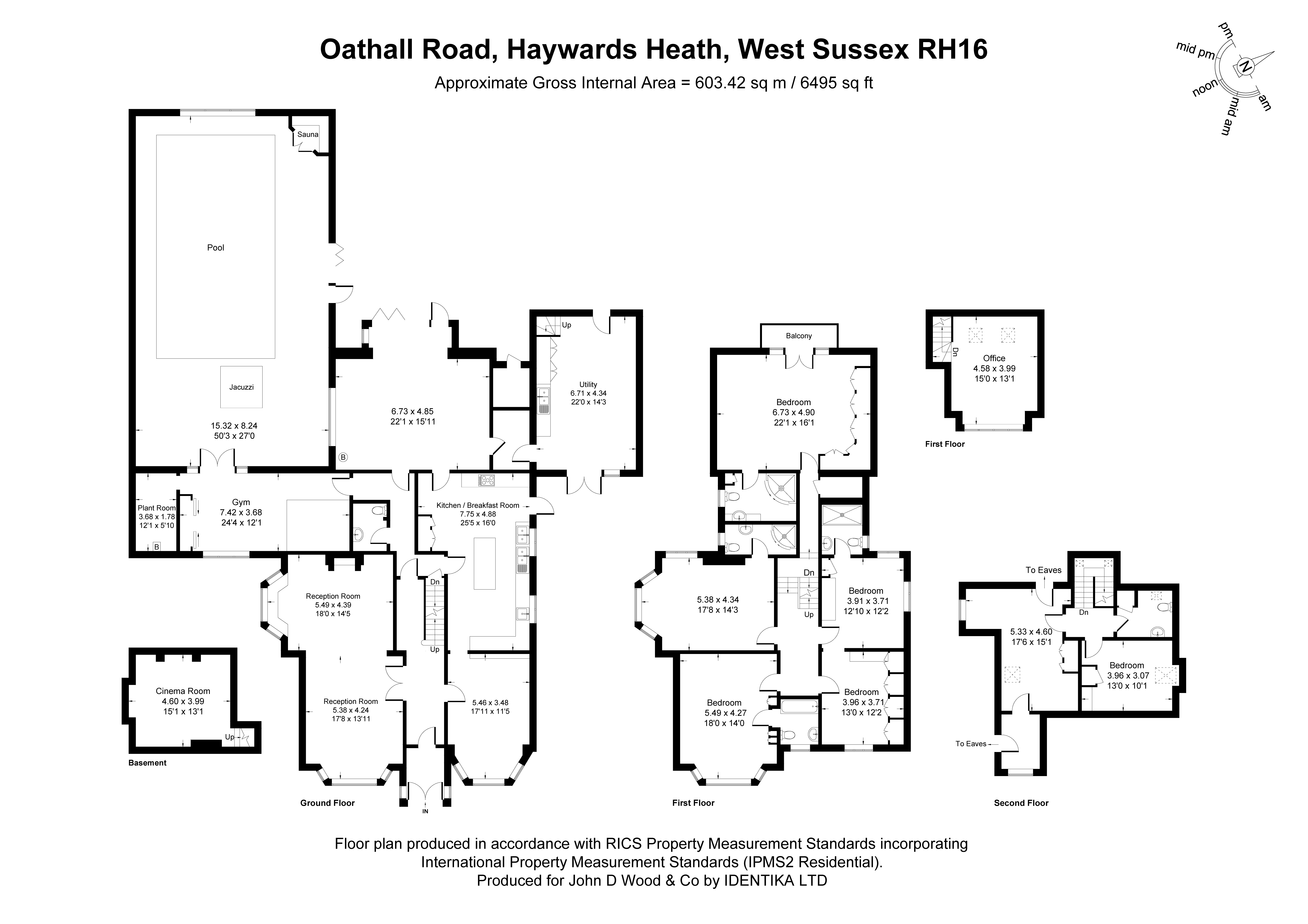 15, Oathall Road, West Sussex floorplan