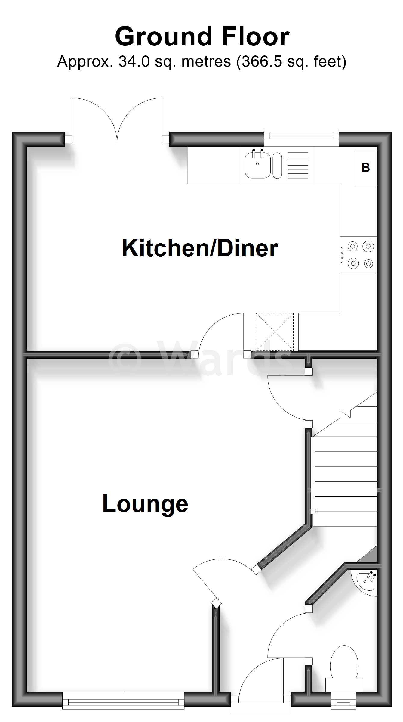 24, Limes Place, Canterbury floorplan