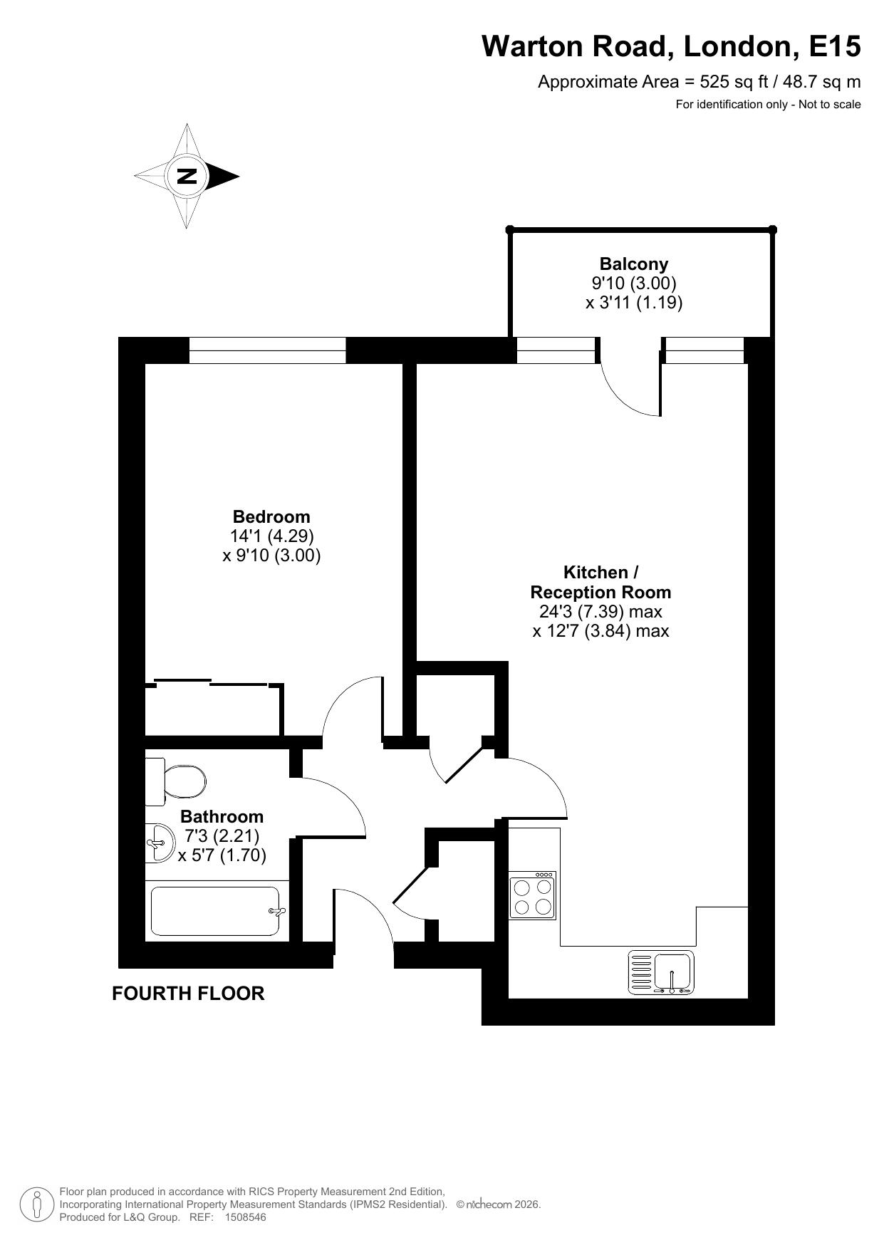 48 Warton Road, Stratford floorplan