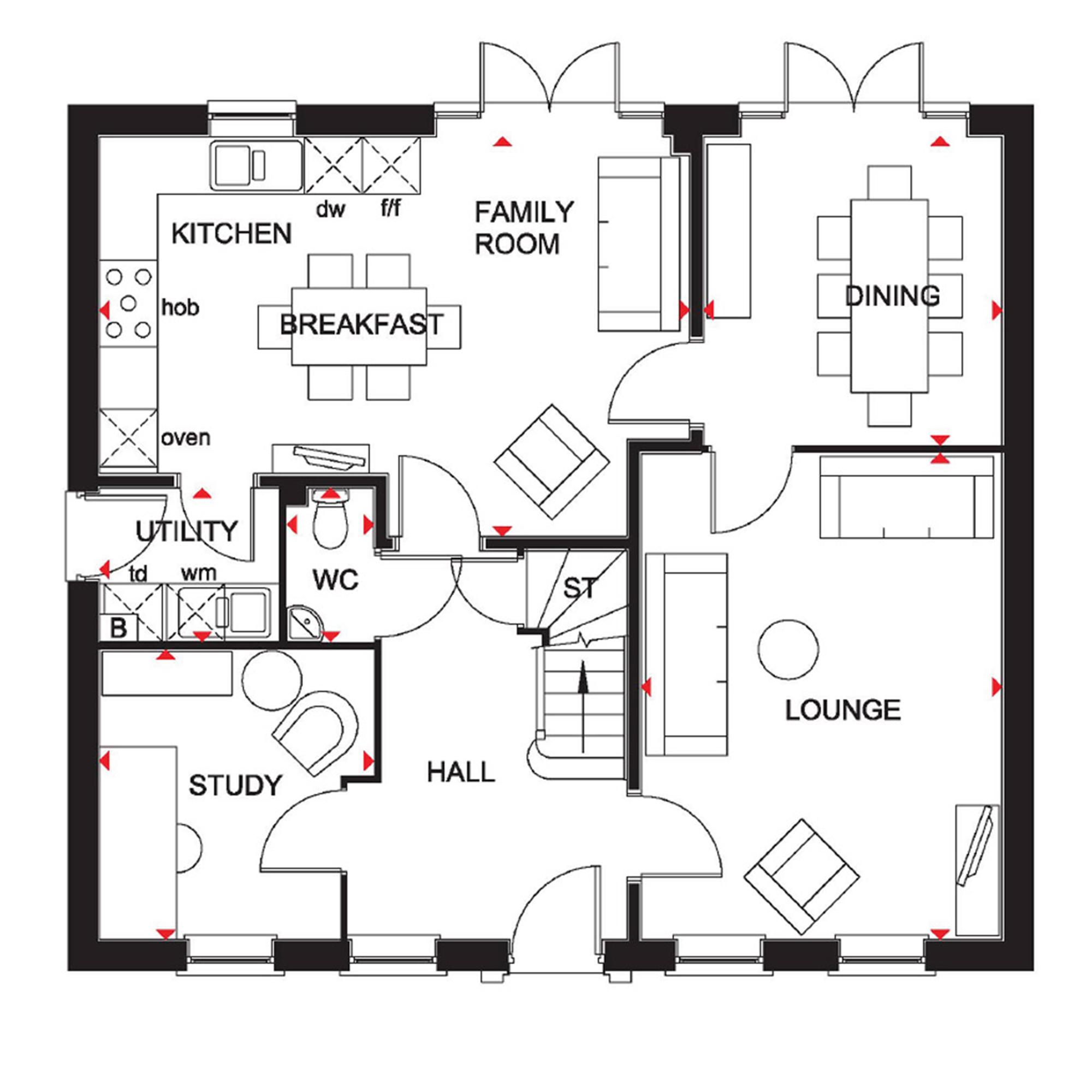 5 Bedrooms Detached house for sale in 