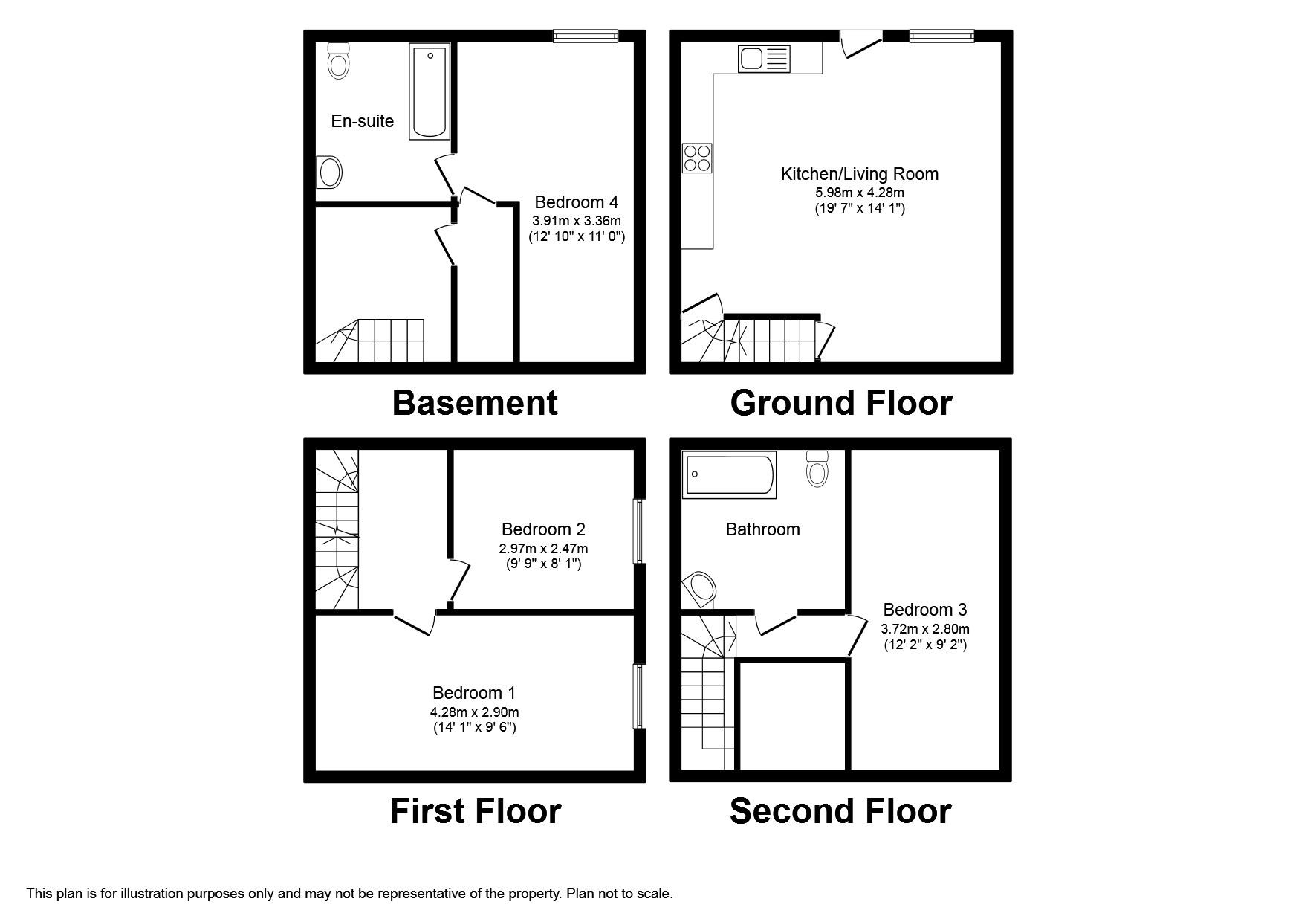 4 Bedrooms Terraced house to rent in All Bills Included, Quarry Place, Woodhouse LS6