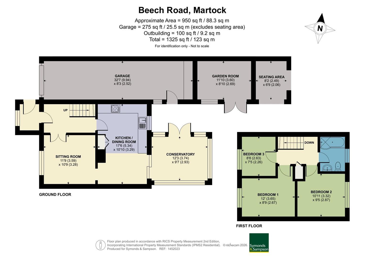 47, Beech Road, Martock floorplan