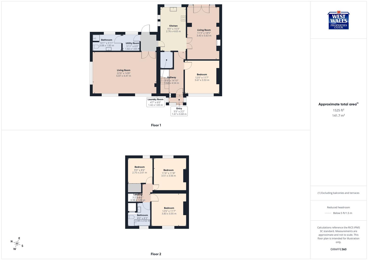 Ty Bryn, 57, Gelli Road, Llanelli floorplan