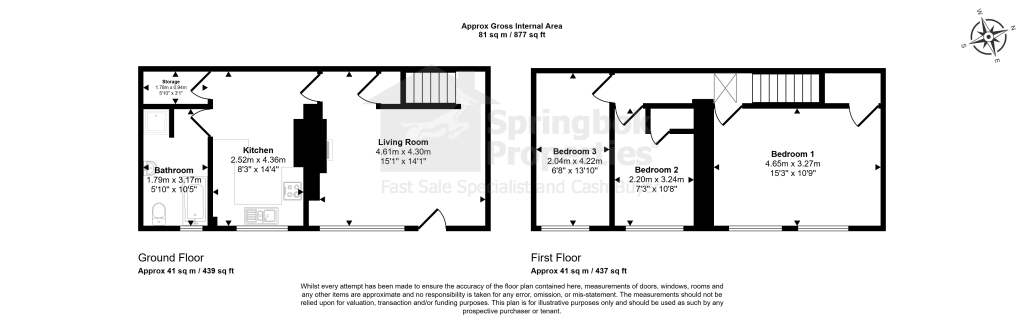 3, Silver Street, Ripon floorplan
