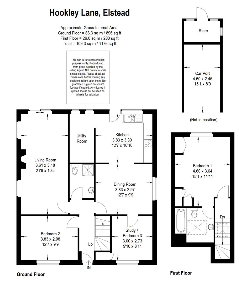 Hookley Lane, Elstead, Godalming GU8, 3 bedroom property for sale