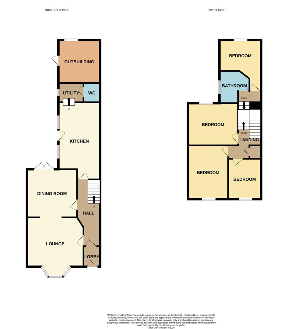 76, Alexandra Road, St. Austell floorplan