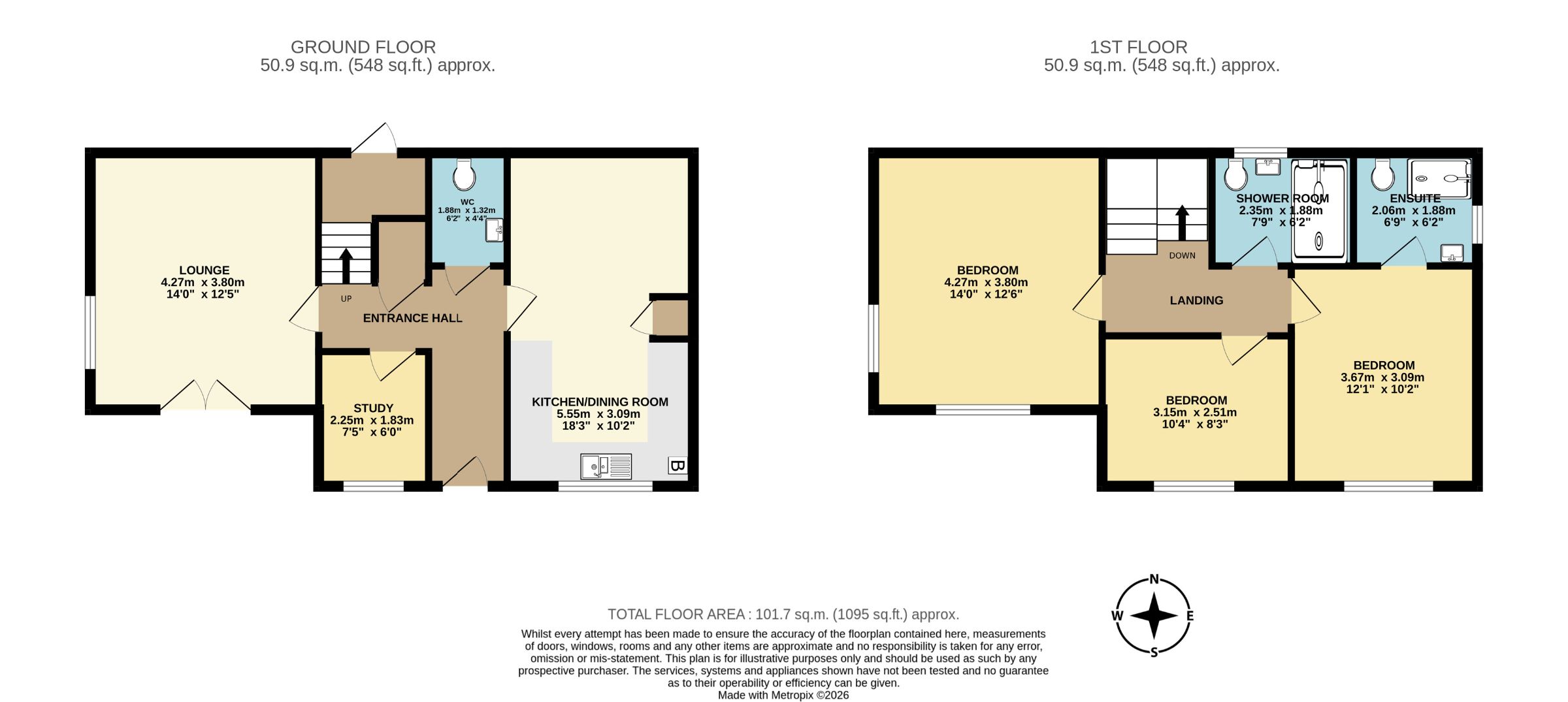 Seaford Cottage, 17a Roundham Road, Paignton floorplan