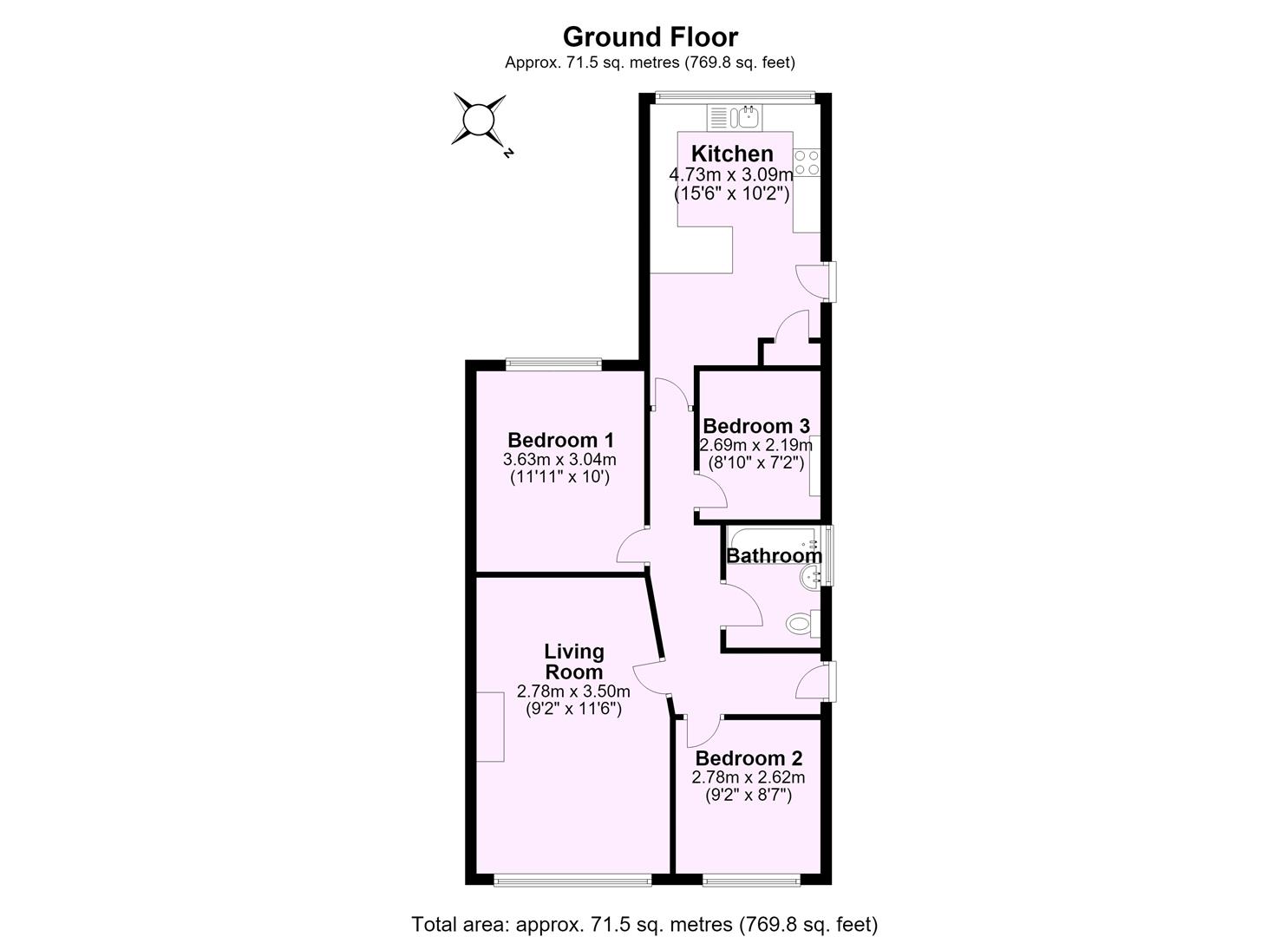 8, Cedar Glade, York floorplan