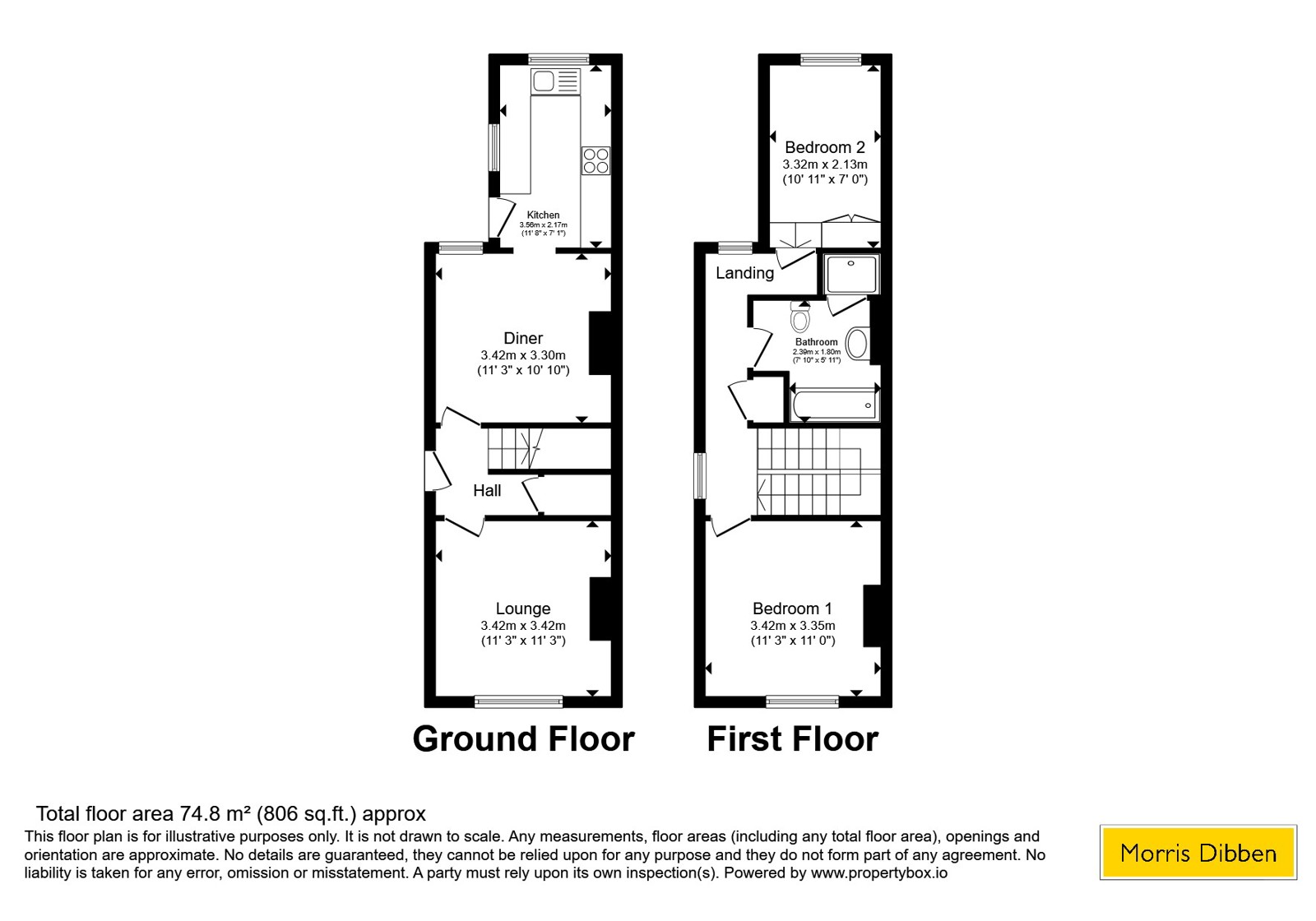 6, Glen Road, Hampshire floorplan