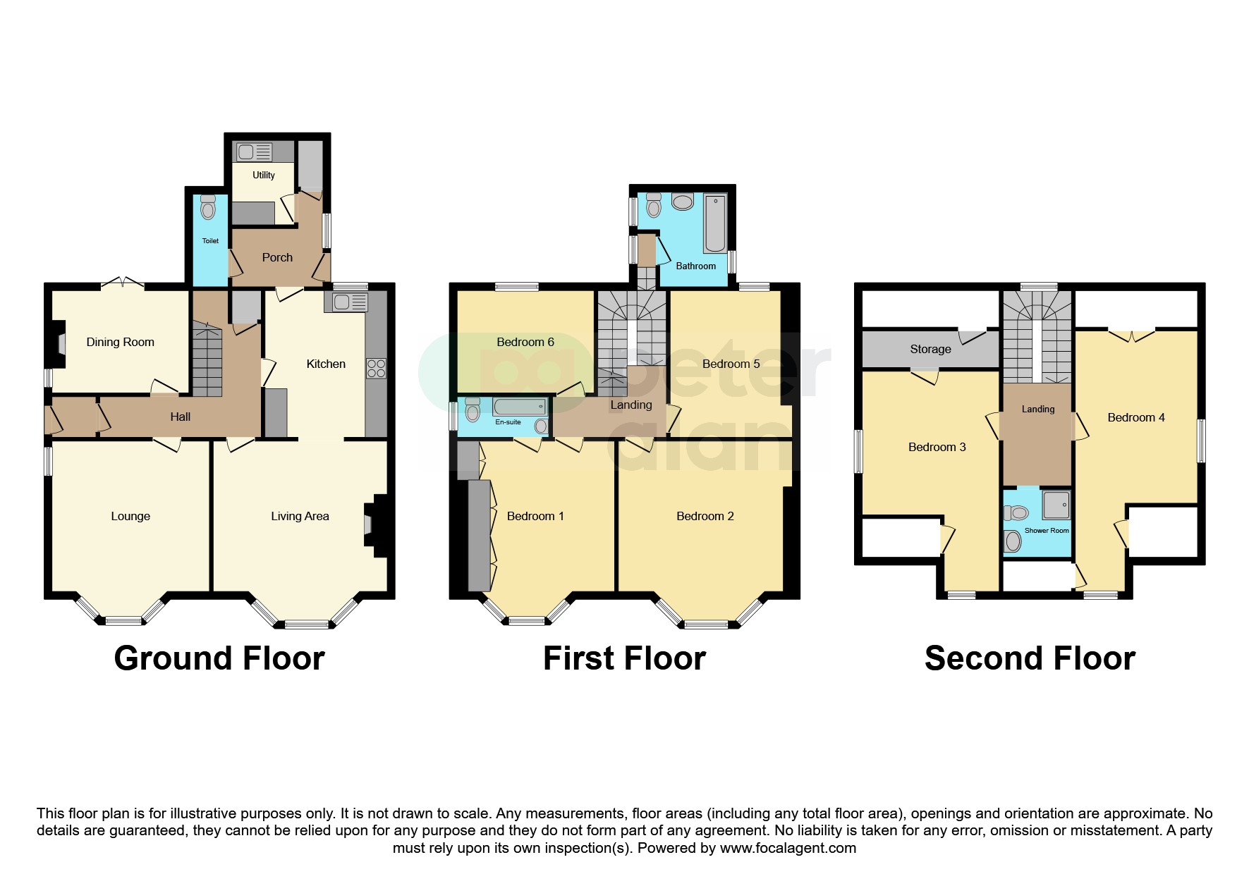 Hazeldene, High Street, Merthyr Tydfil floorplan