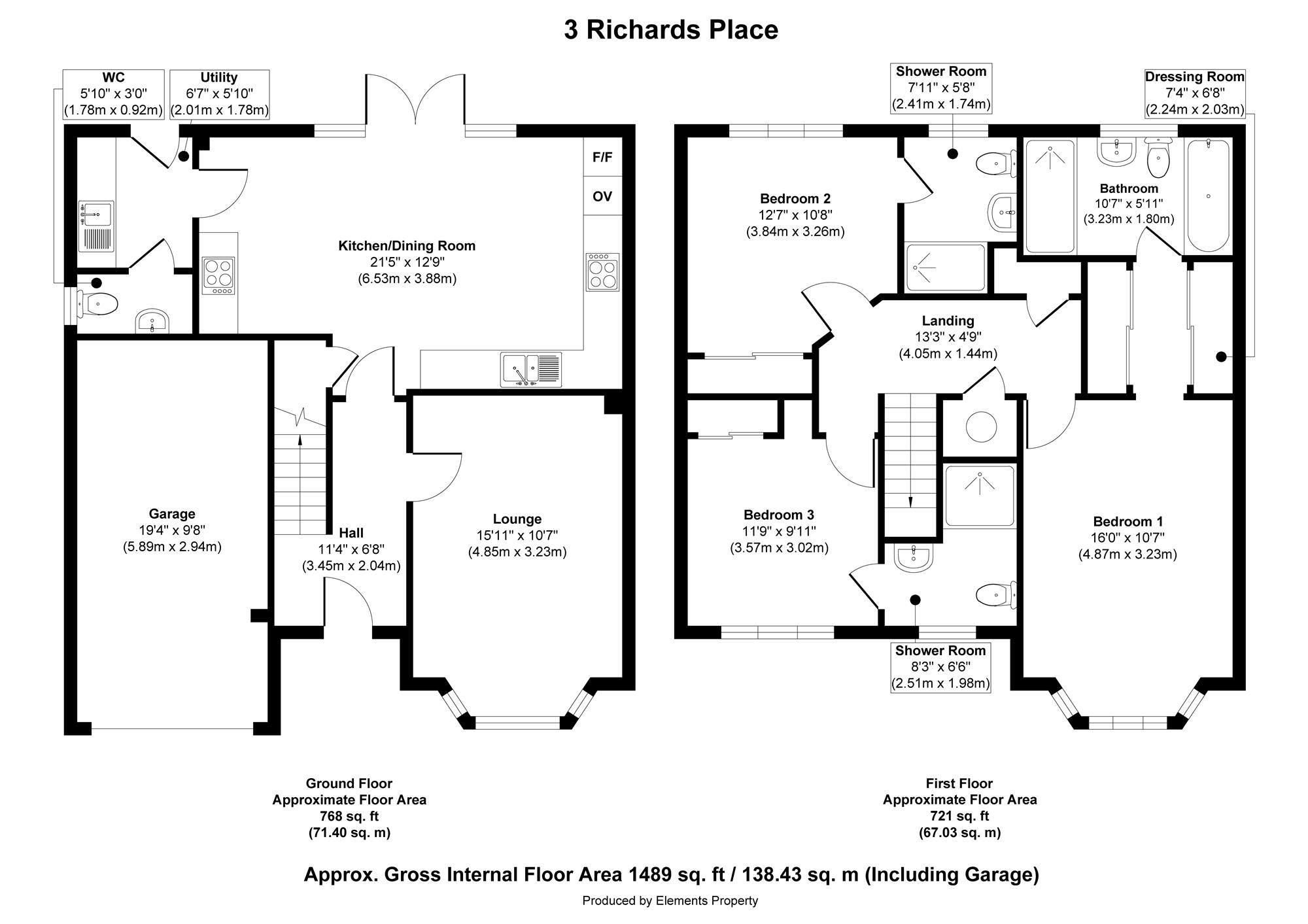 Richards Place, Nottingham floorplan