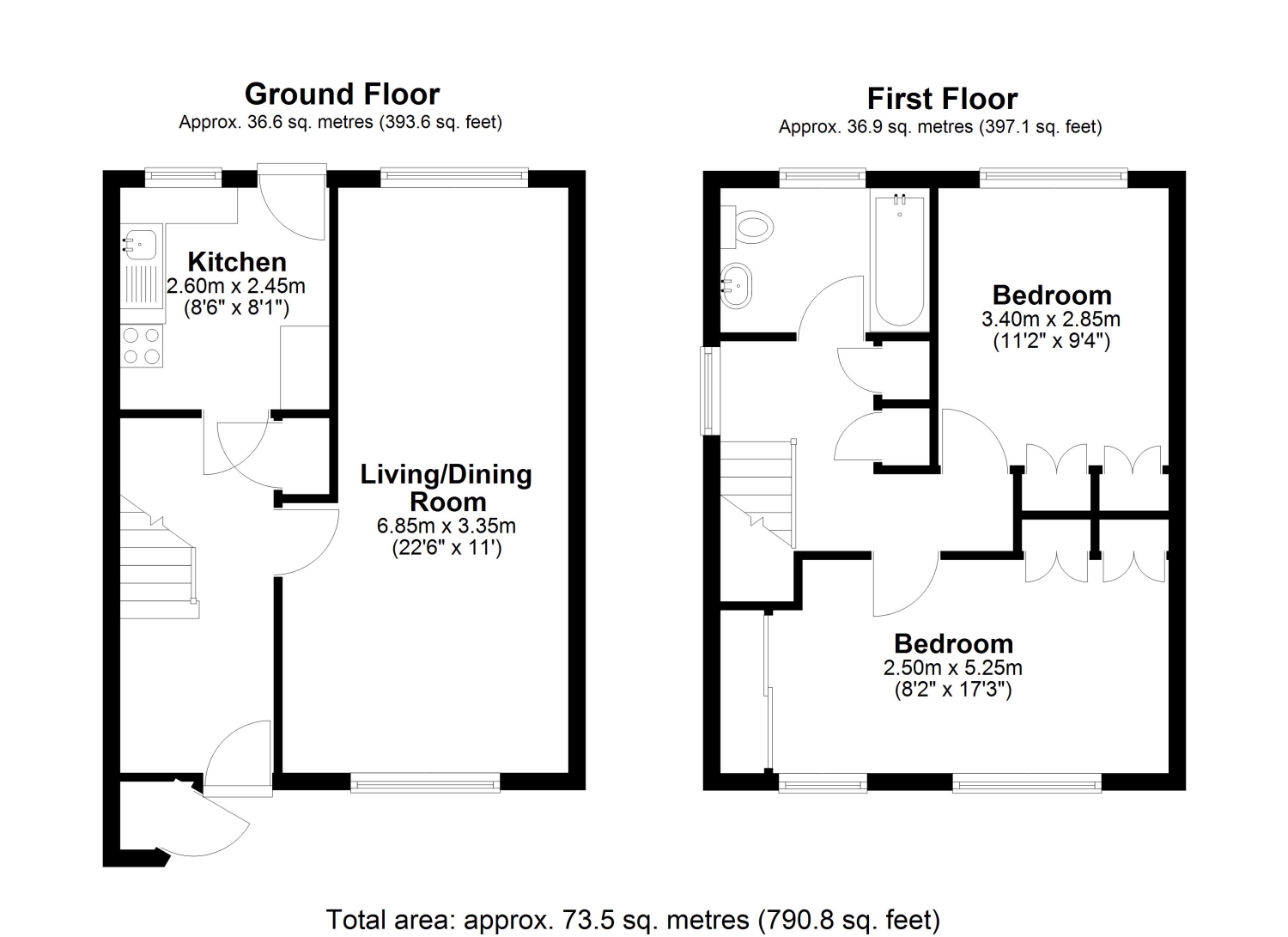 17, Heronfield, Egham floorplan