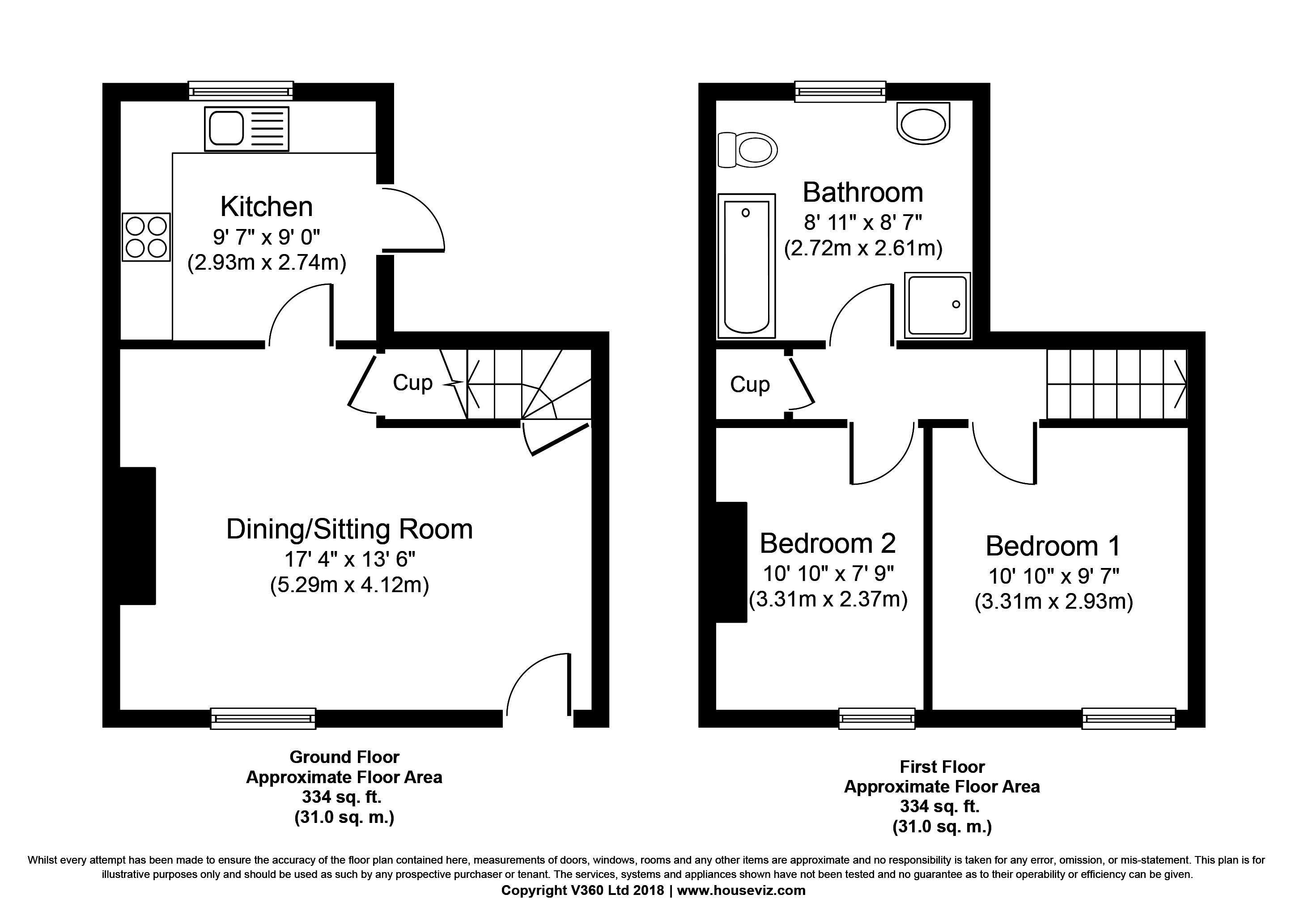 2 Bedrooms End terrace house for sale in Ashen Lane, Stoke By Clare, Sudbury CO10