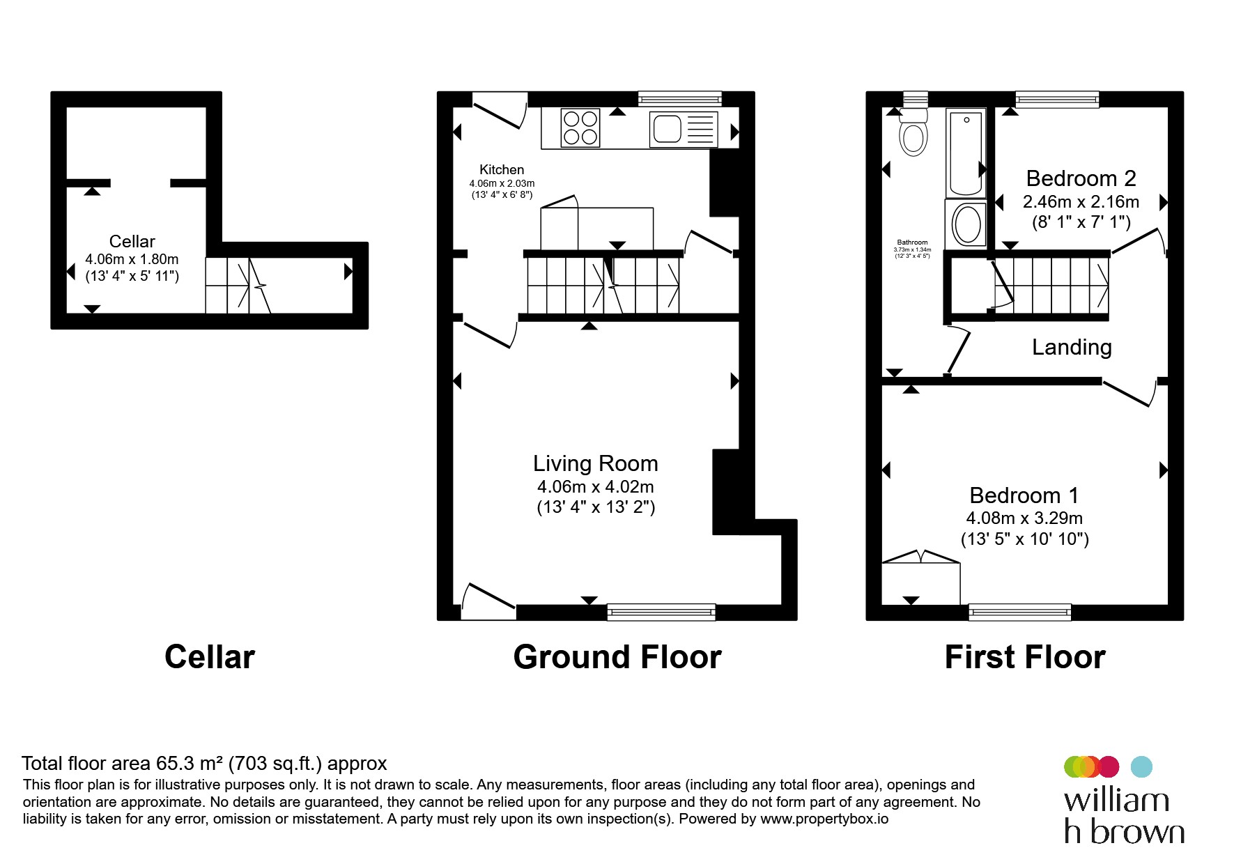 31, Canada Road, Leeds floorplan