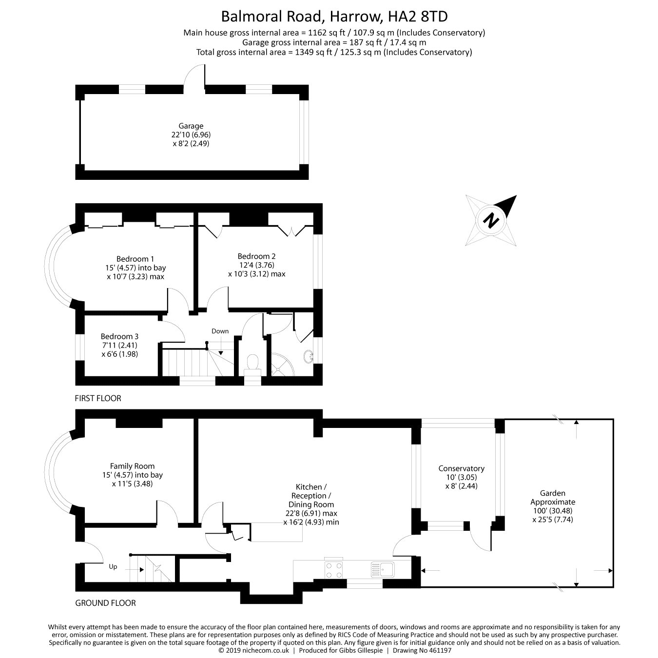 3 Bedrooms Semi-detached house for sale in Balmoral Road, Harrow, Middlesex HA2
