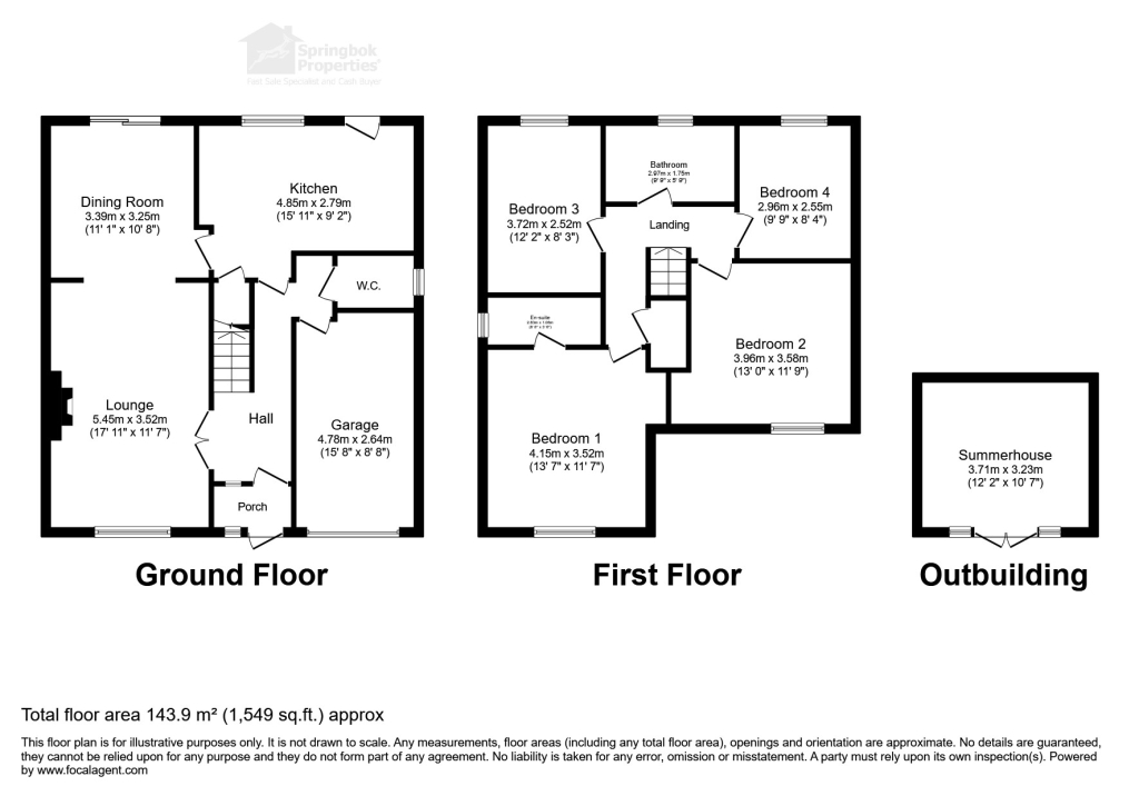 74, Cloughwood Way, Stoke-on-Trent floorplan