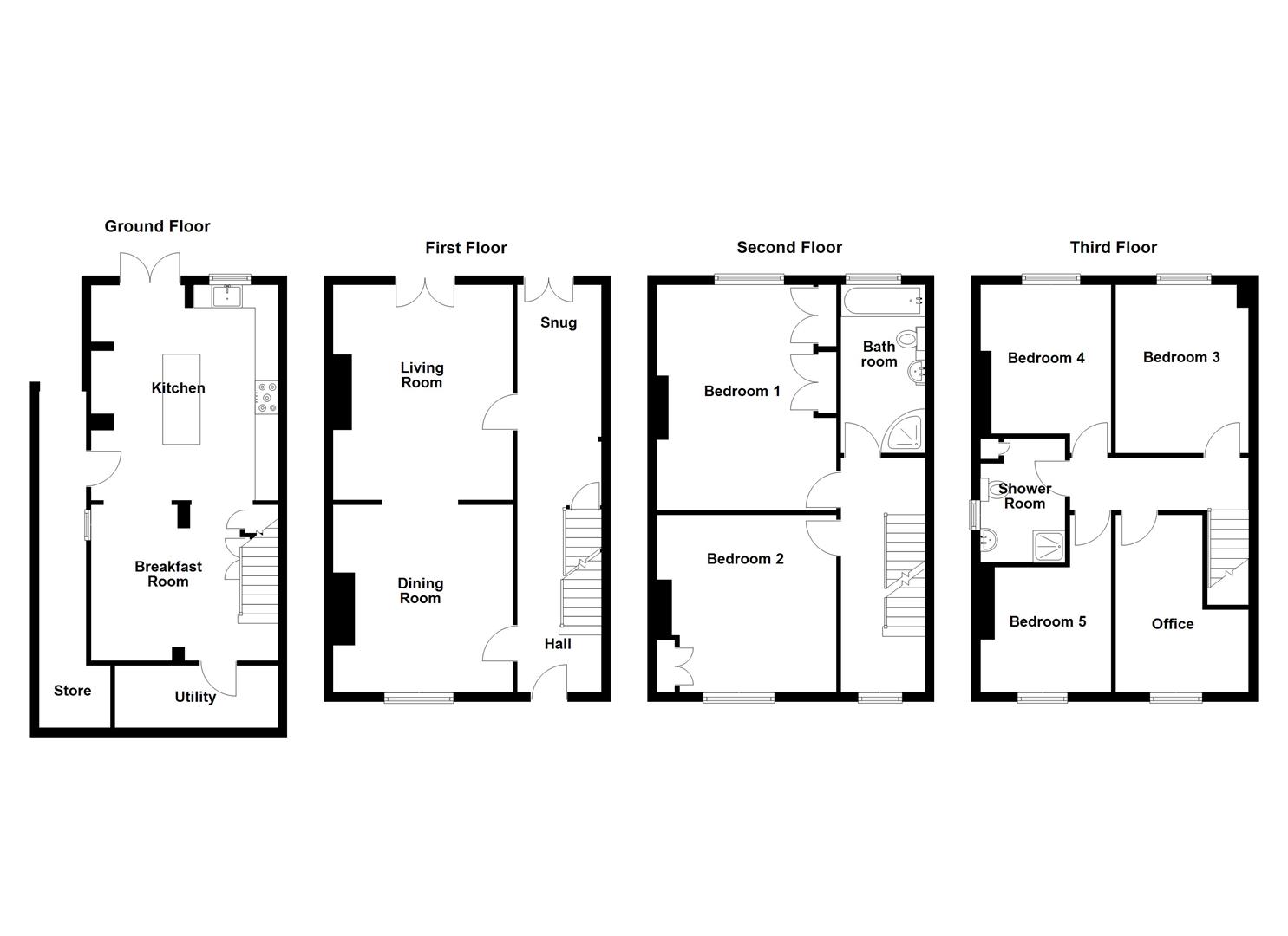 24, North Malvern Road, Malvern floorplan