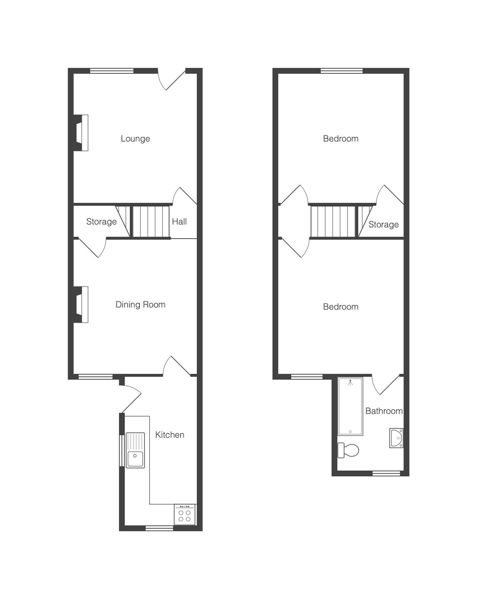 9 Oxford Street, Nottingham floorplan