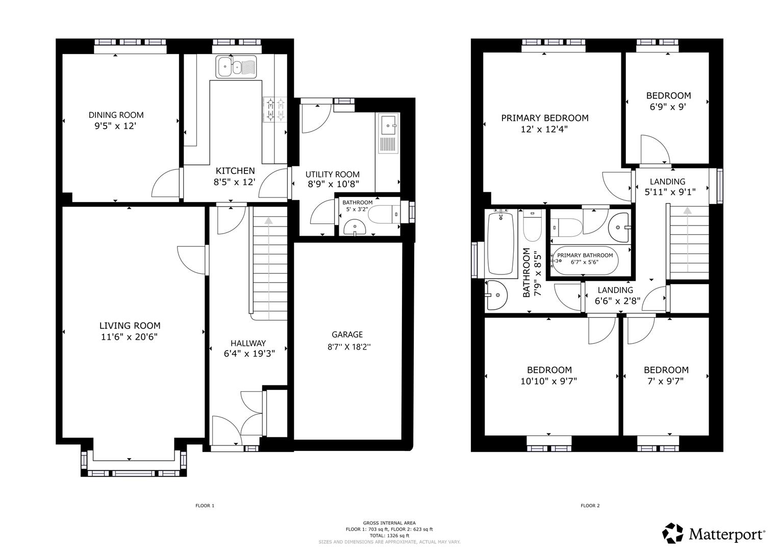 4, Clos Penglyn, Bridgend floorplan