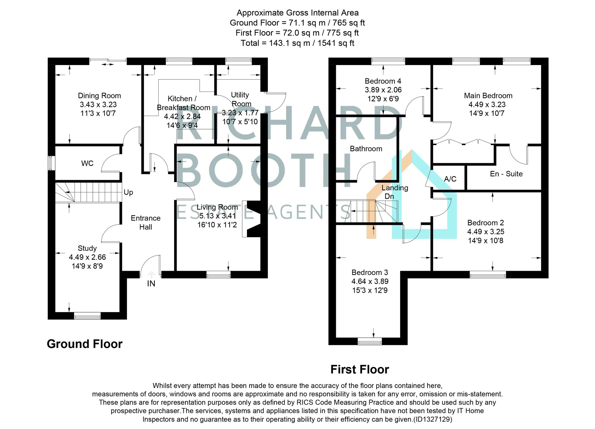 33 Clover End, Ely floorplan