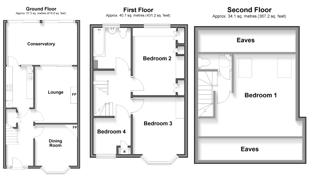 17, Ferndale Road, Kent floorplan