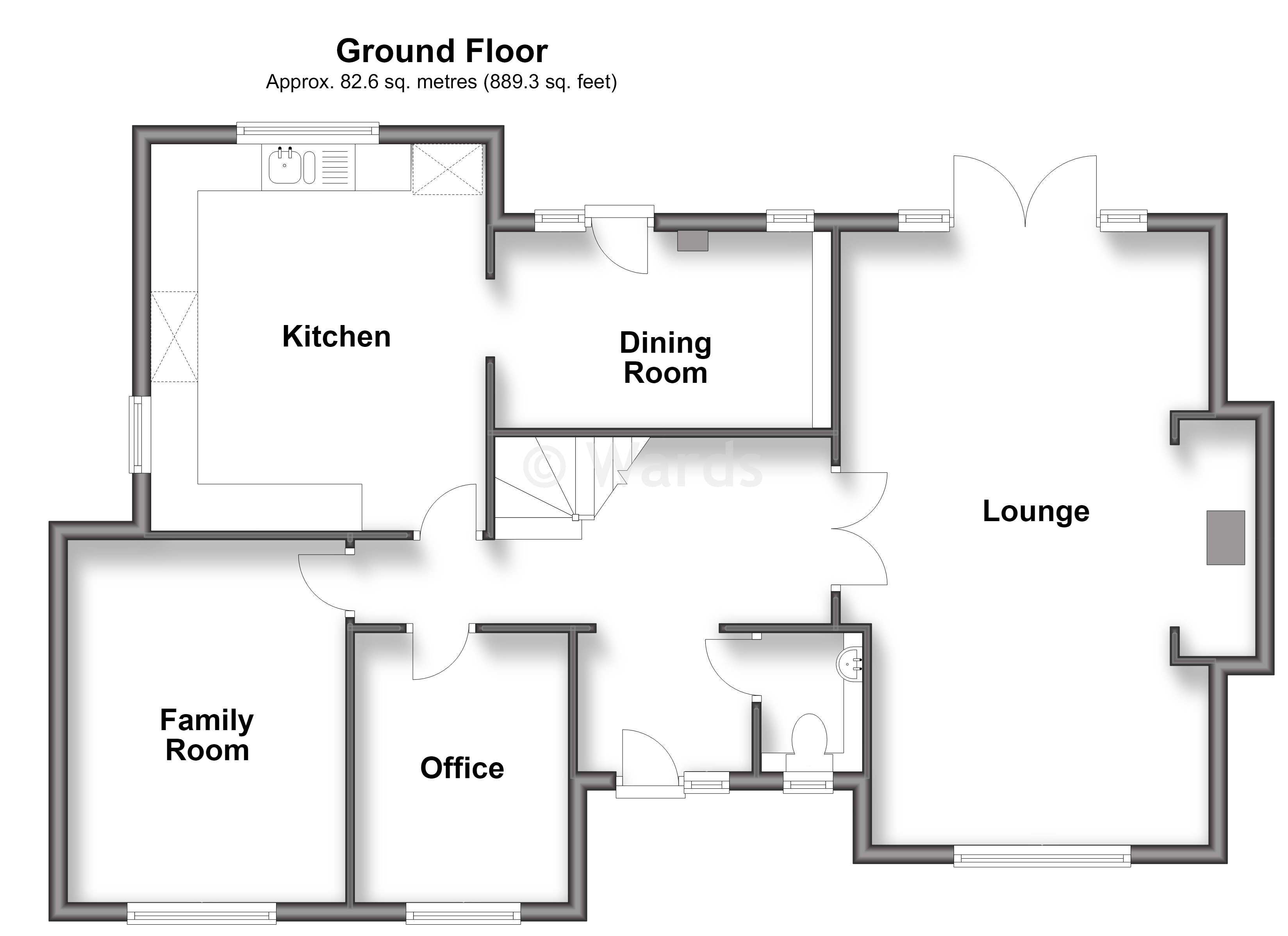 3, Waters Edge, Maidstone floorplan