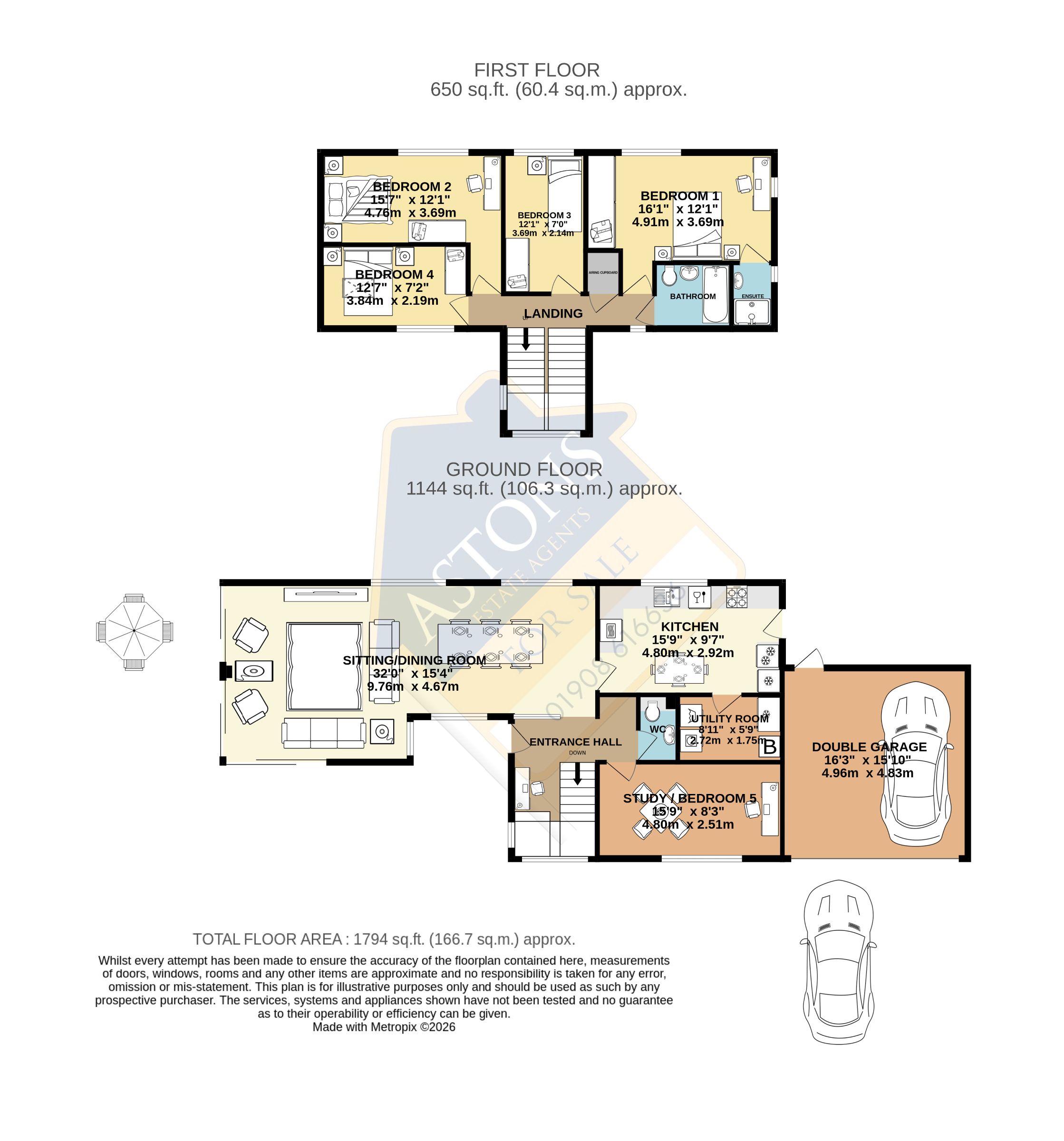 13 Kindleton, Milton Keynes floorplan