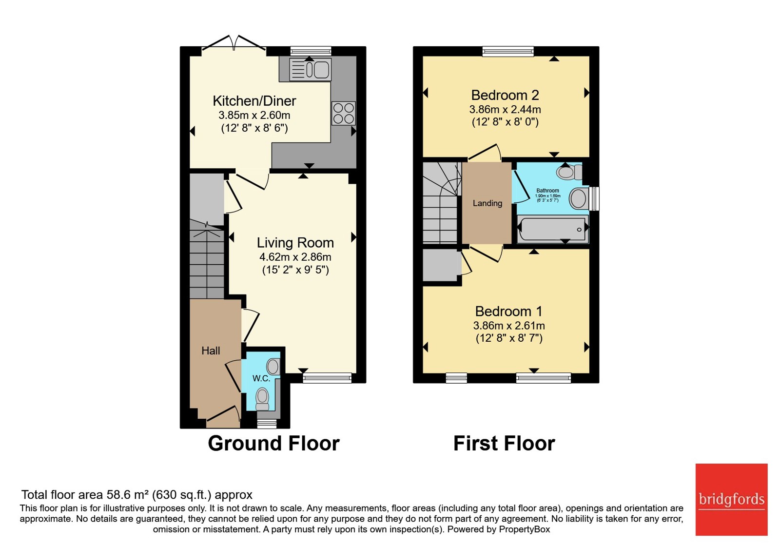 13, Nixon Lane, Staffordshire floorplan