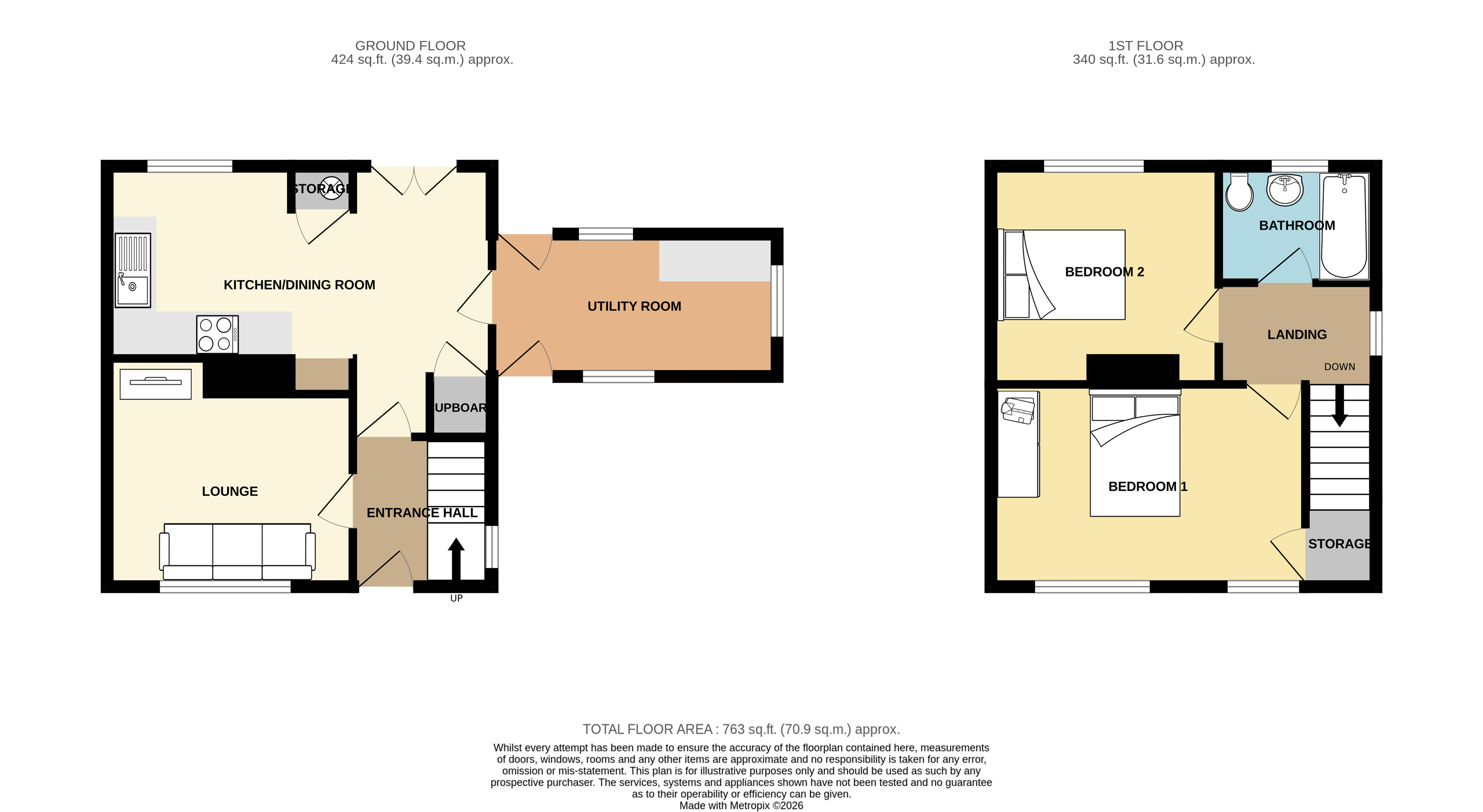 7, Hawthorn Close, Cornwall floorplan