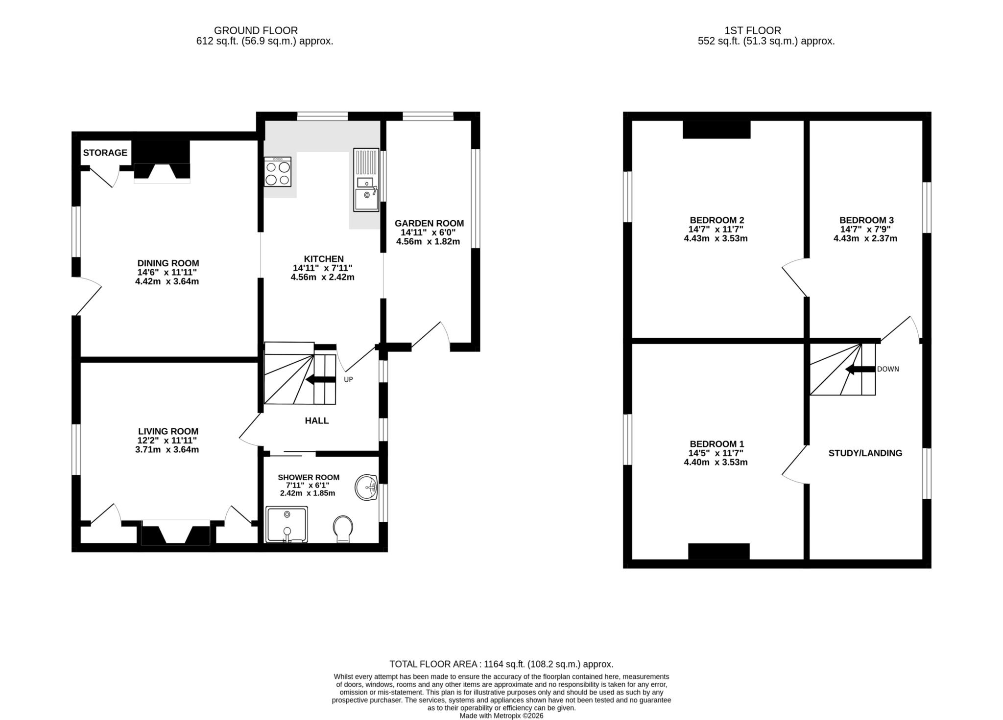 Holly Cottage, Pack Lane, Norwich floorplan