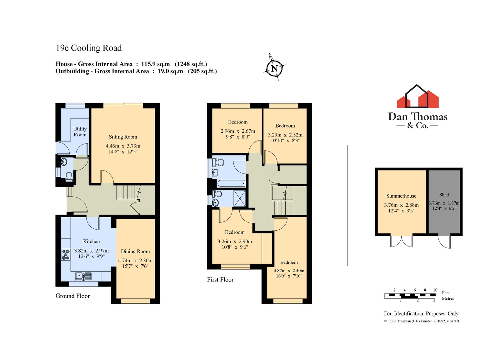 19c, Cooling Road, Rochester floorplan