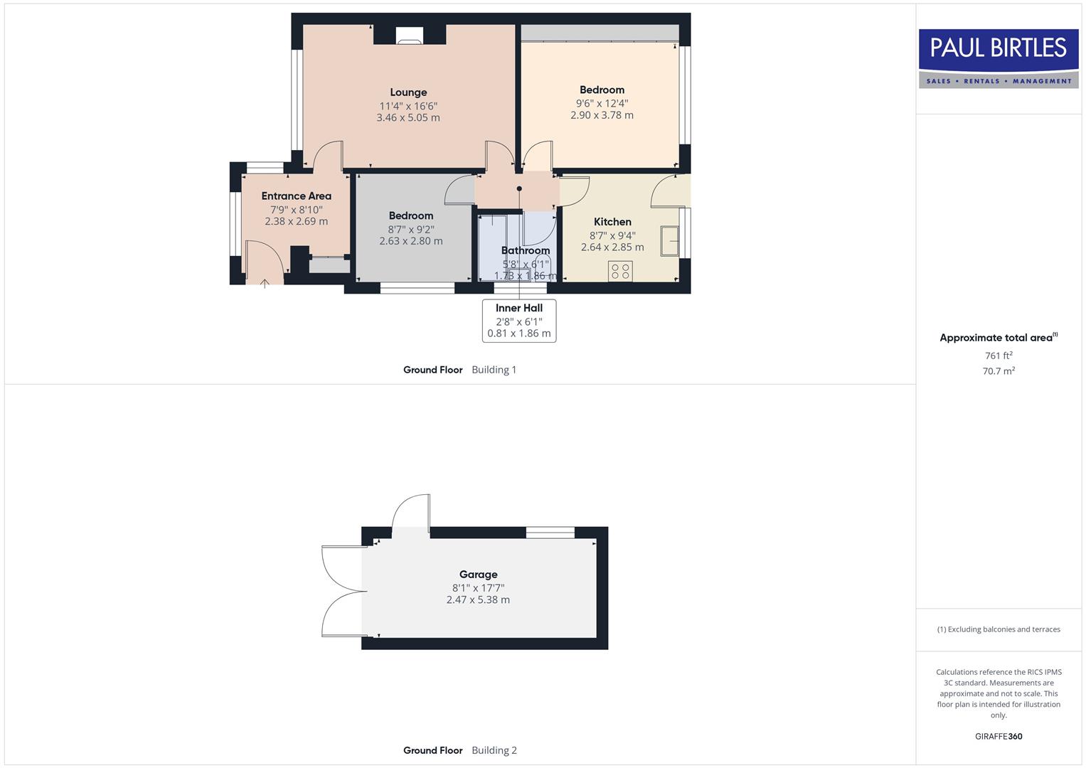 62, Lock Lane, Manchester floorplan