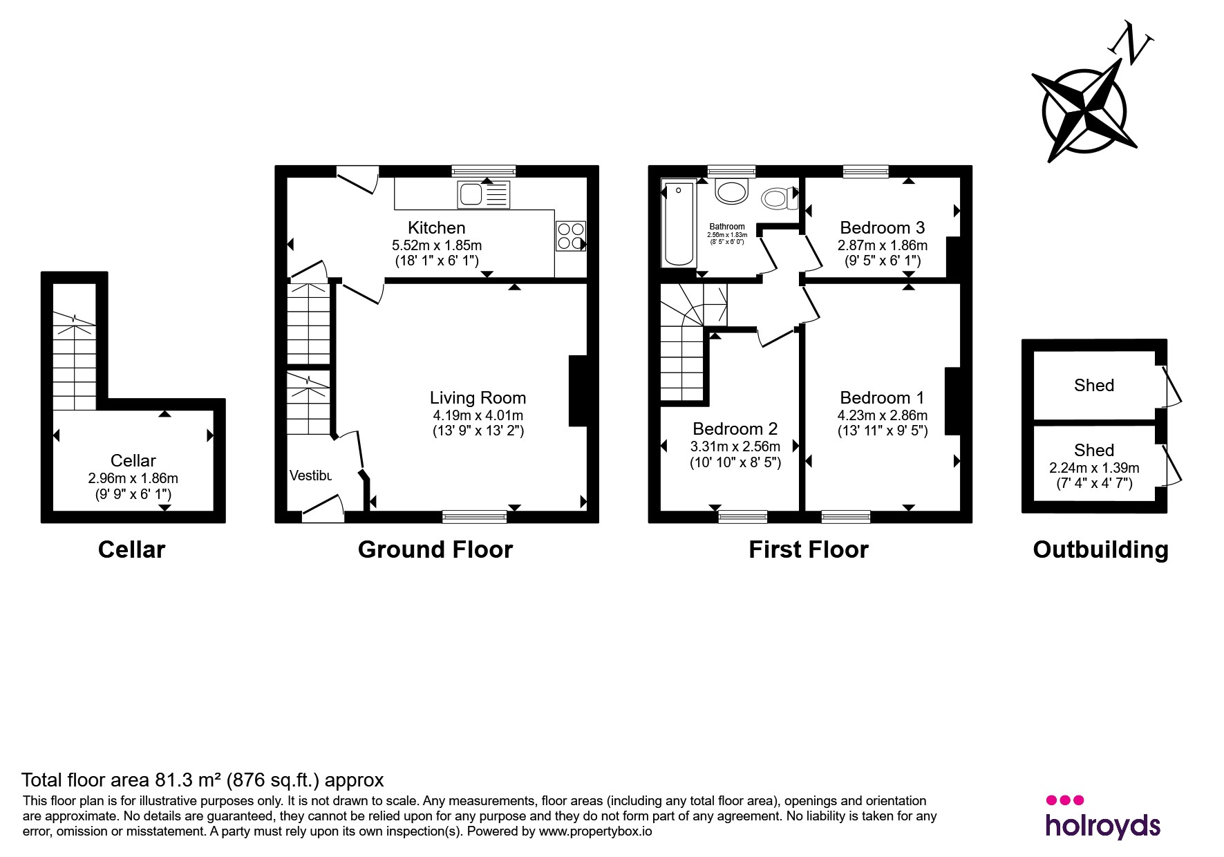 4, Constance Street, Shipley floorplan