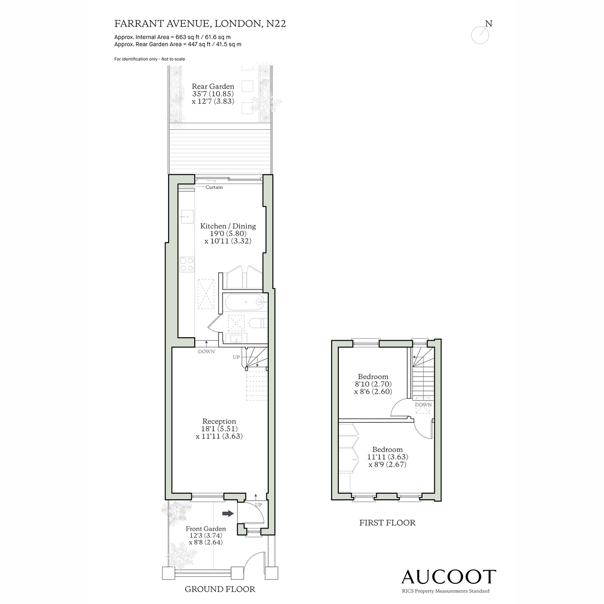 169, Farrant Avenue, London floorplan