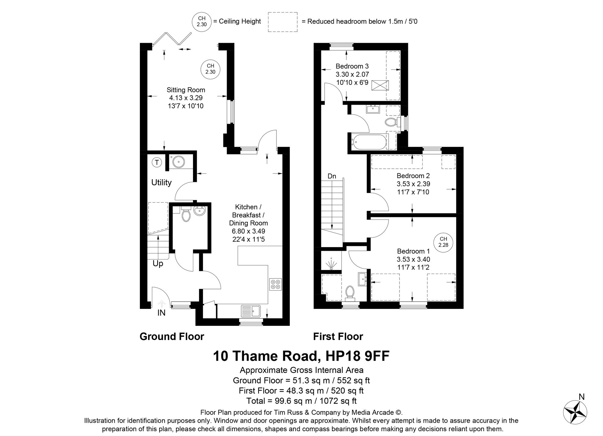Manor Cottages, Thame Road, Buckinghamshire floorplan