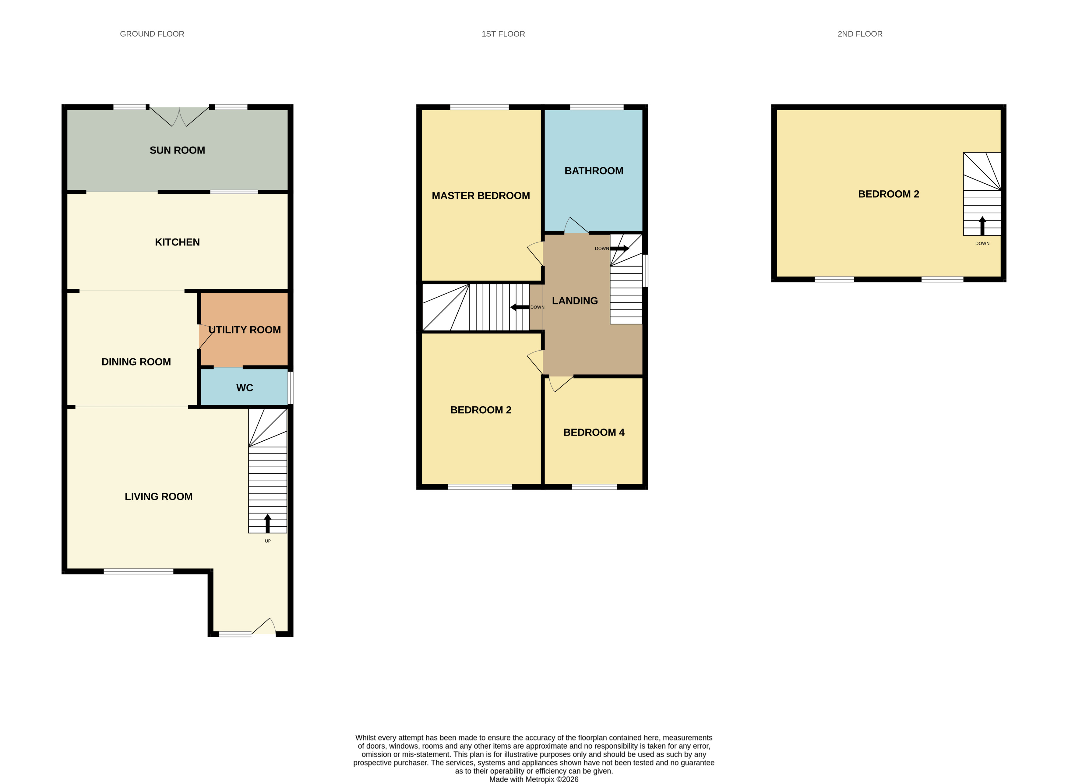 4, Wakefield Close, Atherstone floorplan