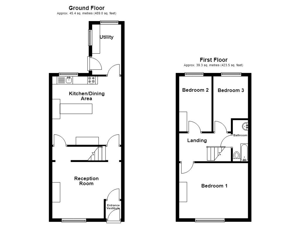28, Clarke Street, Blackburn floorplan