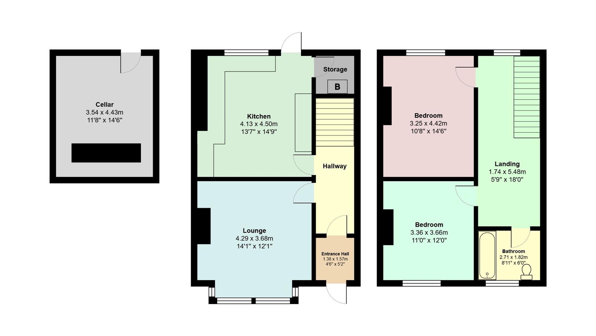 Mottram Road, Hyde floorplan