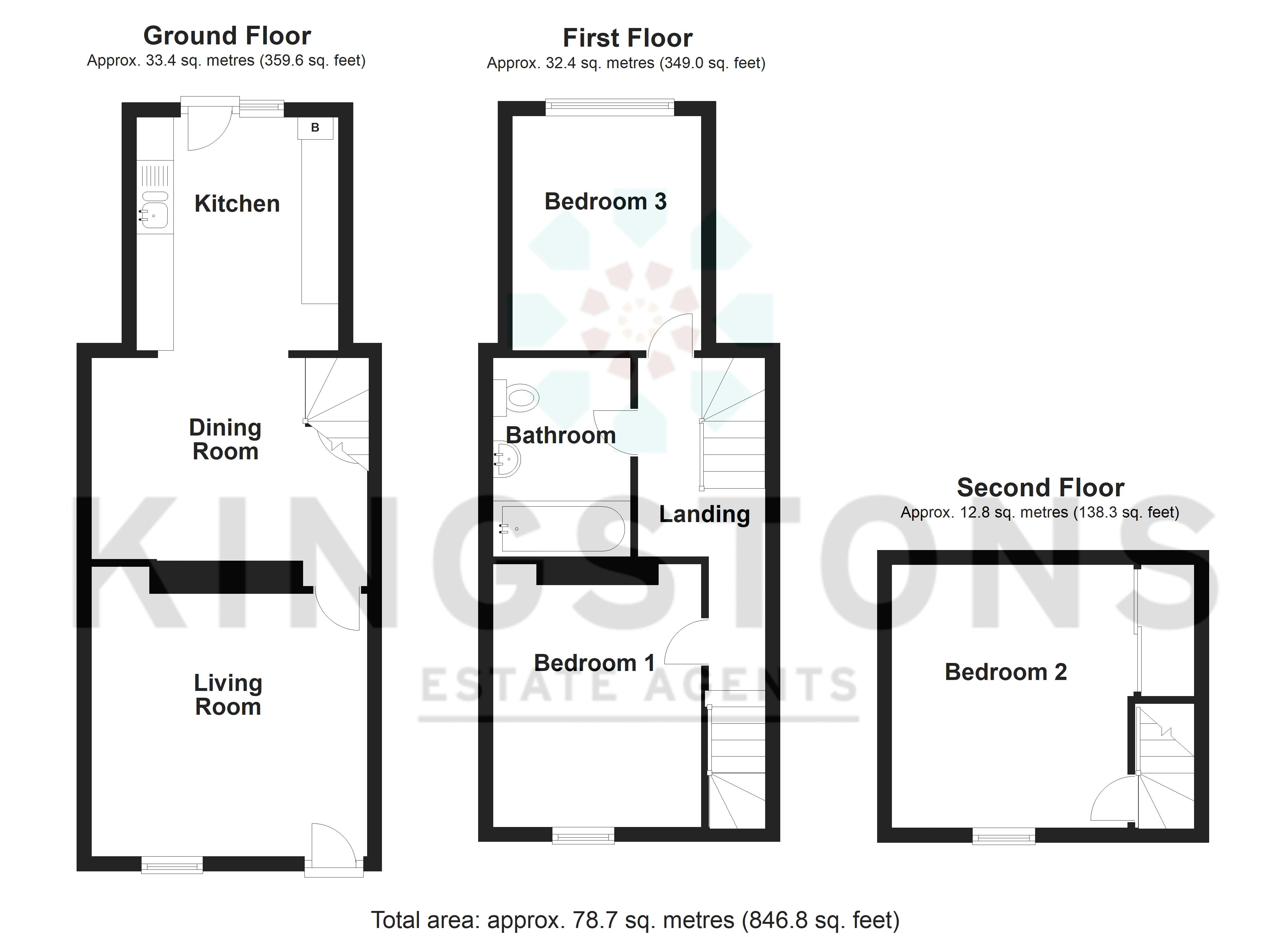 Union Street, Melksham SN12, 3 bedroom town house for sale 65776635