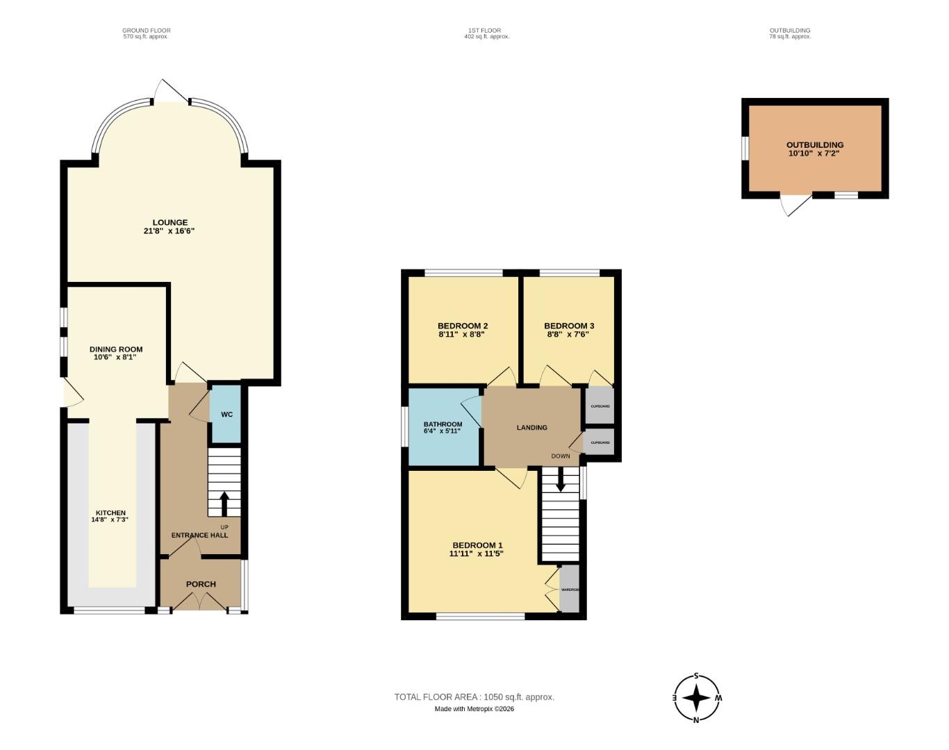 906, London Road, Leigh-On-Sea floorplan