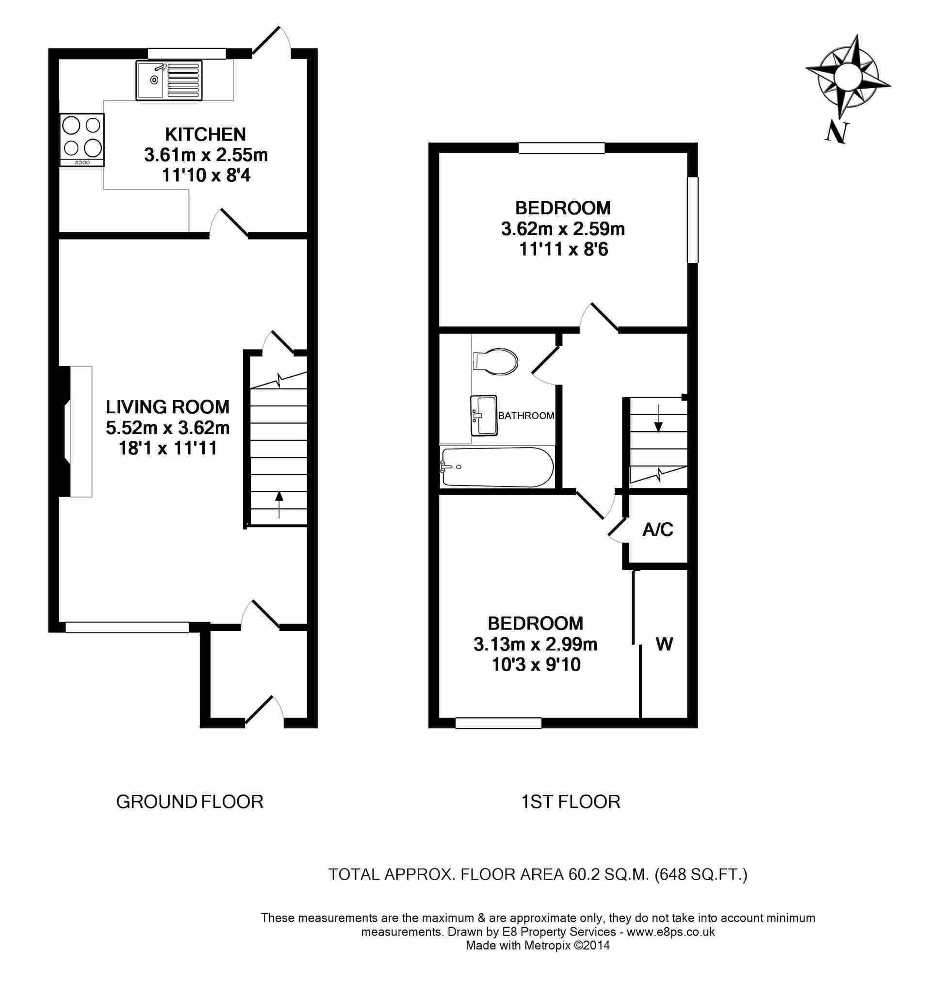 2 Bedrooms Semi-detached house to rent in Riley Close, Abingdon OX14