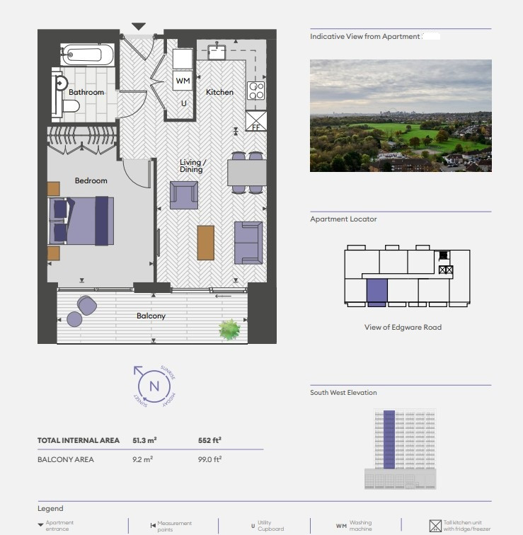 227 Silkstream, The Hyde, West Hendon floorplan