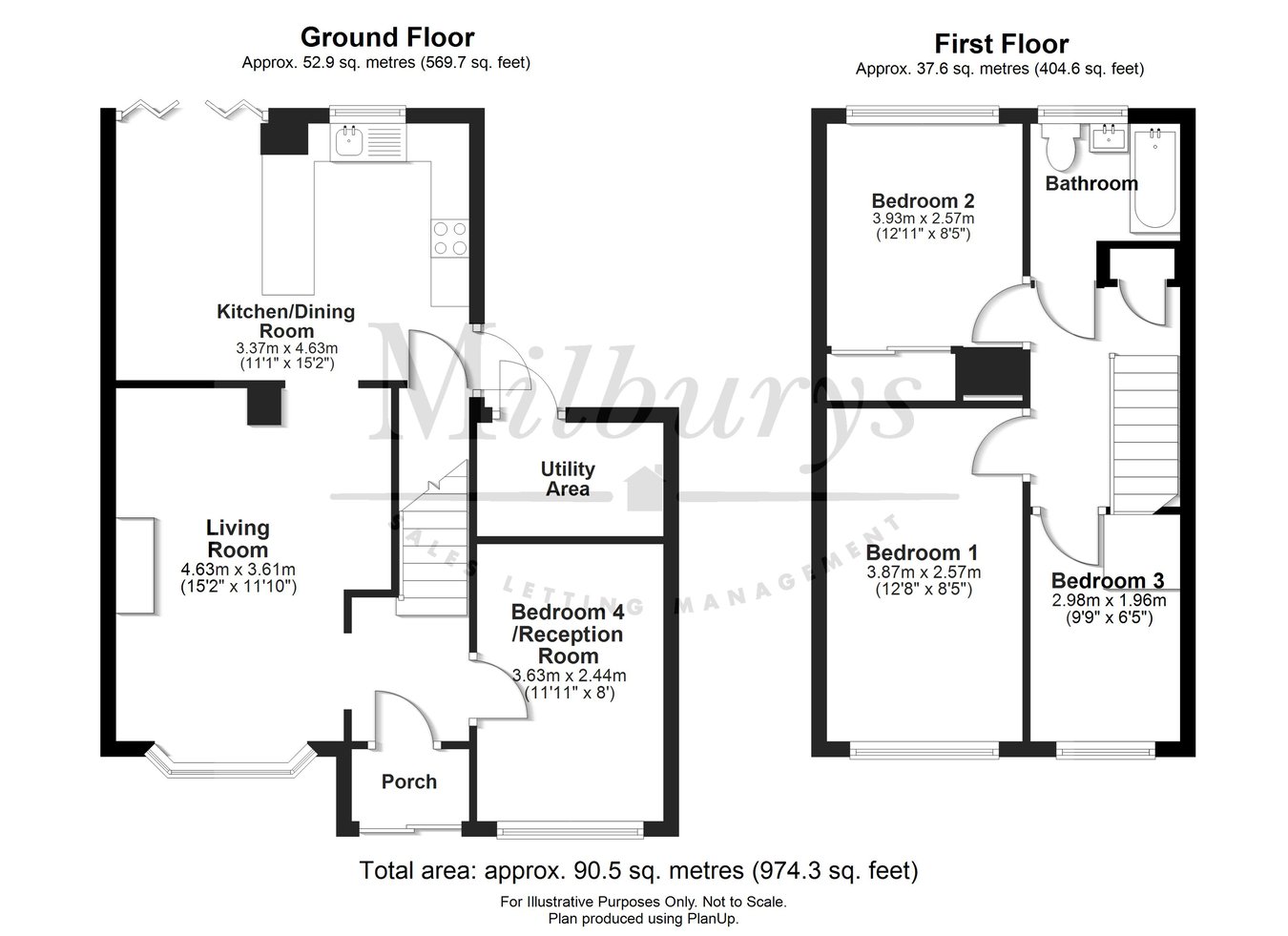 63, Bearlands, Wotton-under-Edge floorplan