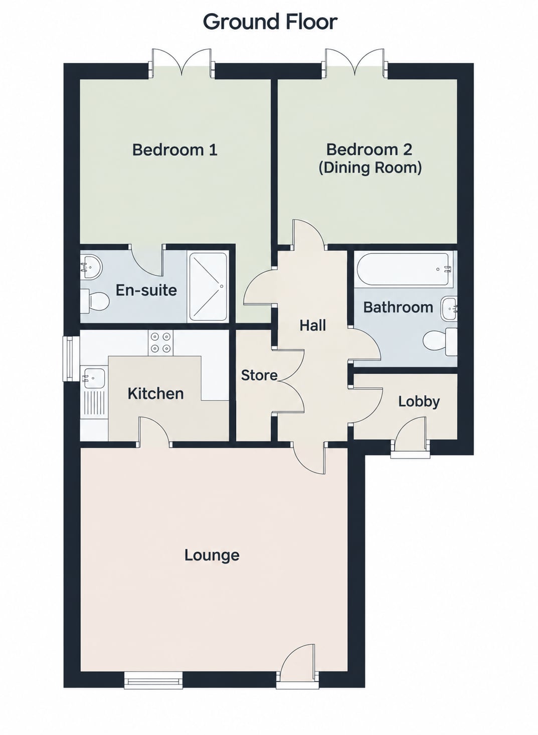 Spring Gardens Court, North Shields floorplan