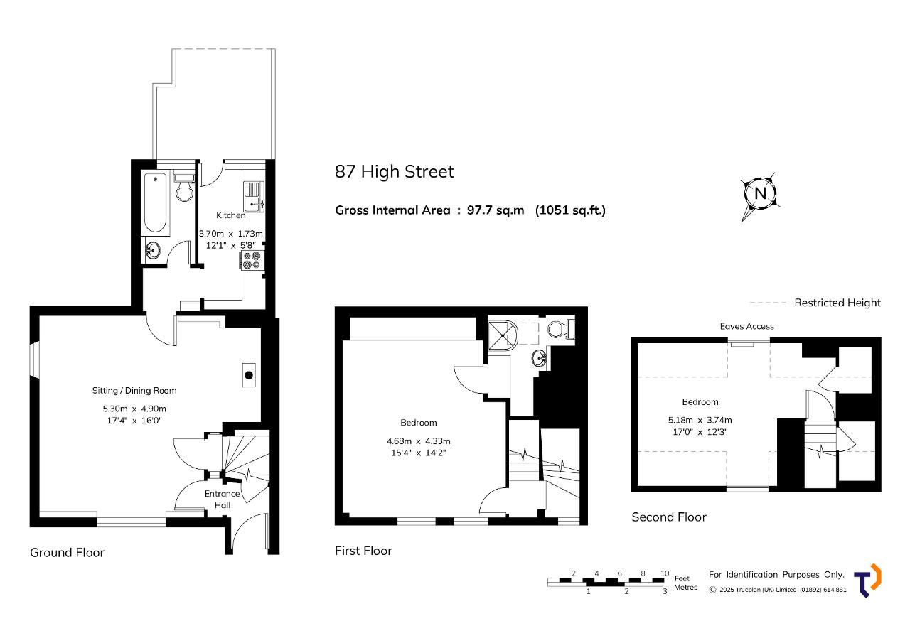 87, High Street, Tenterden floorplan