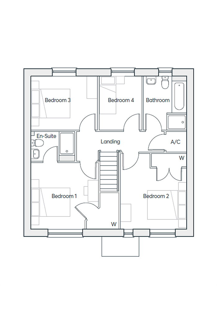 Branston Leas, Acacia Lane, Off Hollyhock Way, Branston DE14, 4 bedroom