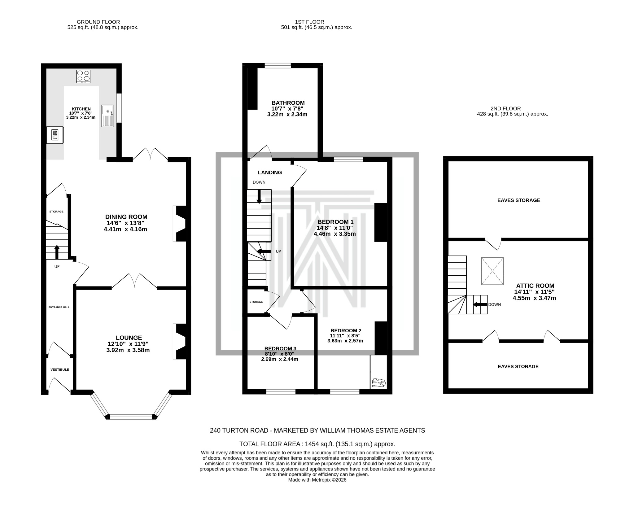 240, Turton Road, Bolton, BL2 floorplan