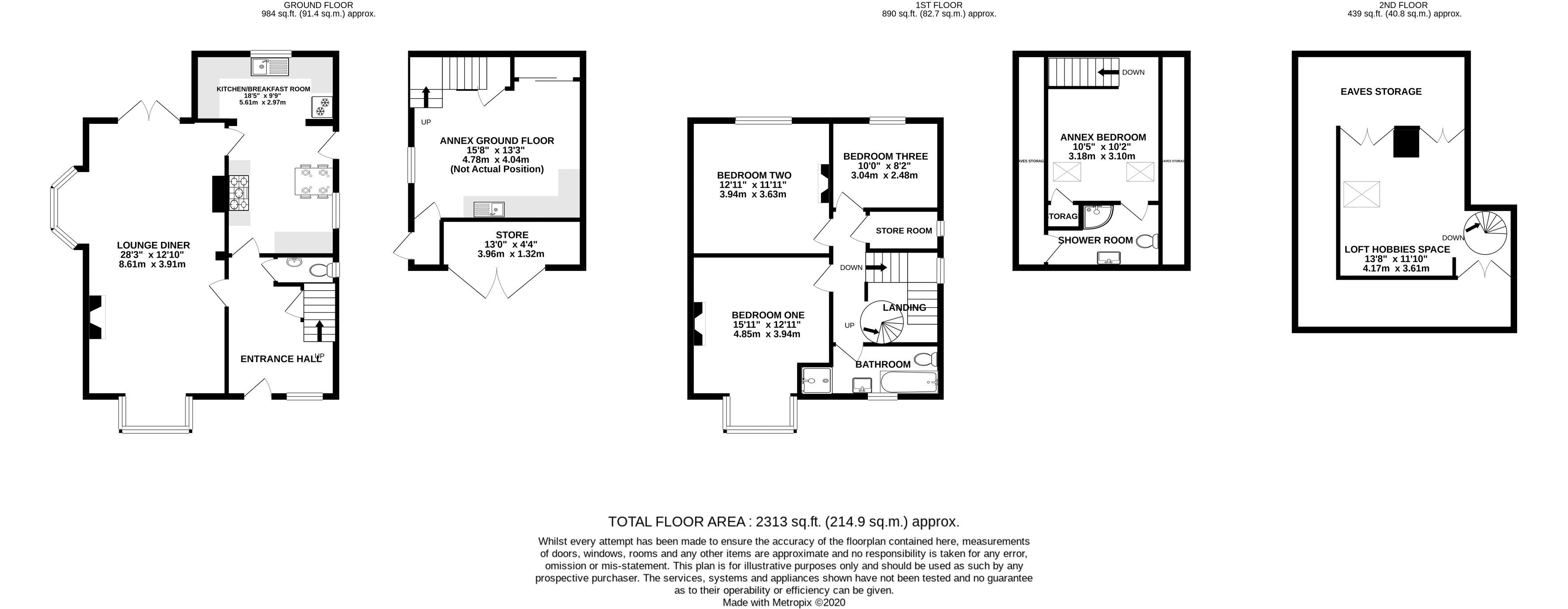 Detached House With Annex, Bersted Street, Bognor Regis PO22, 4 bedroom